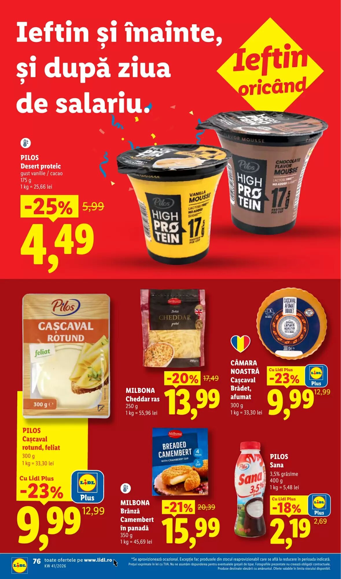 Catalogul cu oferte Lidl valabil de la 05.10.2026 - Pagina 76.
