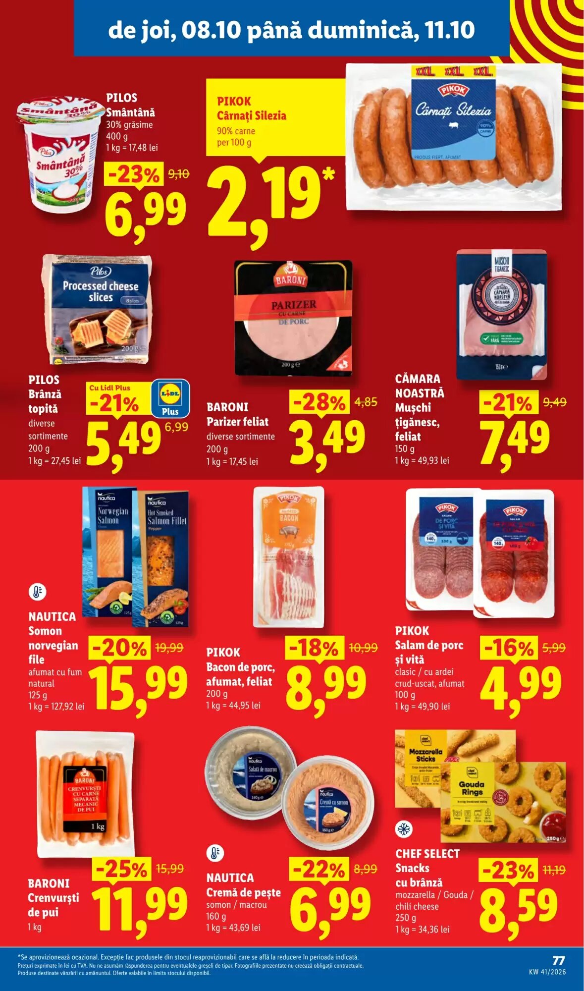 Catalogul cu oferte Lidl valabil de la 05.10.2026 - Pagina 77.