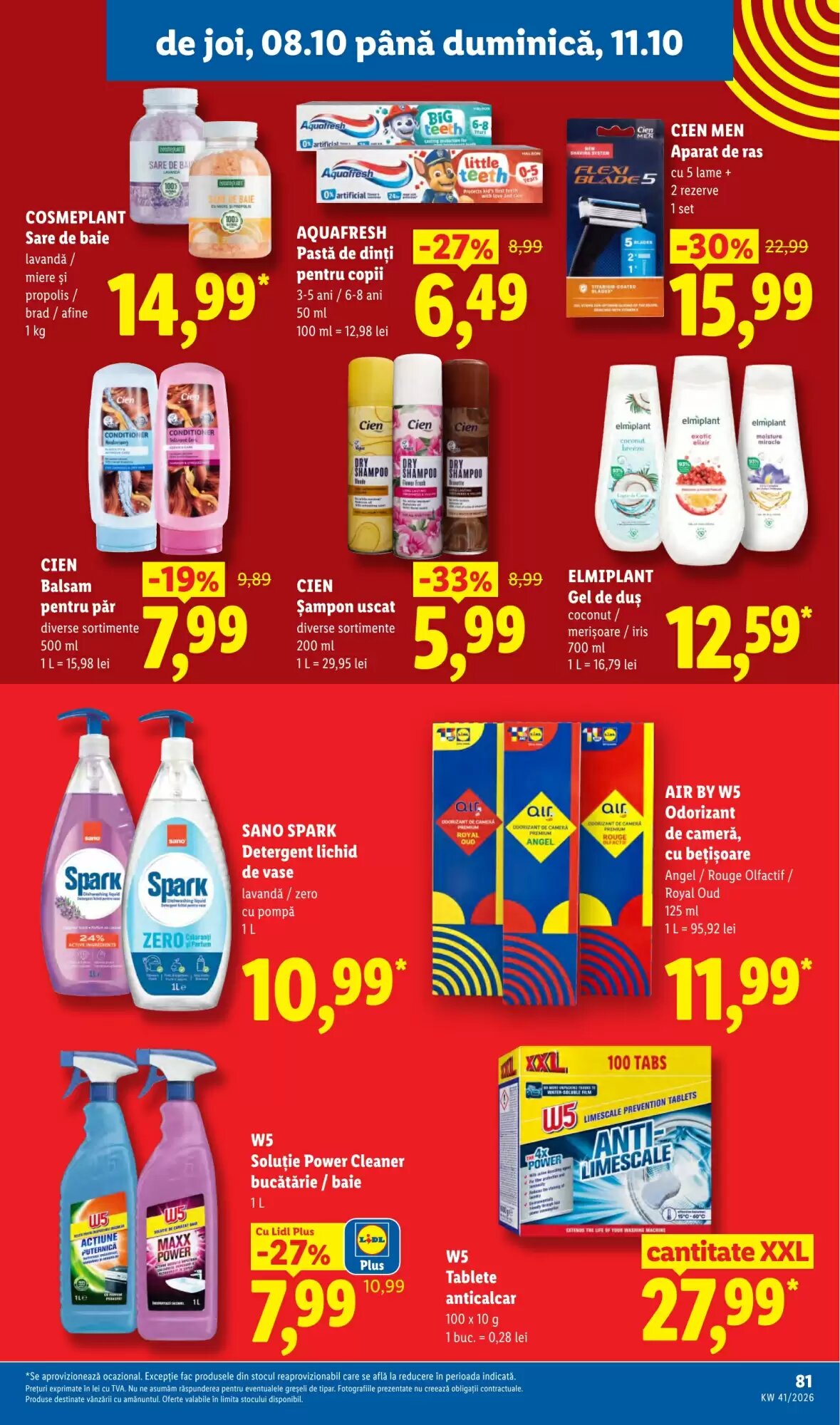 Catalogul cu oferte Lidl valabil de la 05.10.2026 - Pagina 81.
