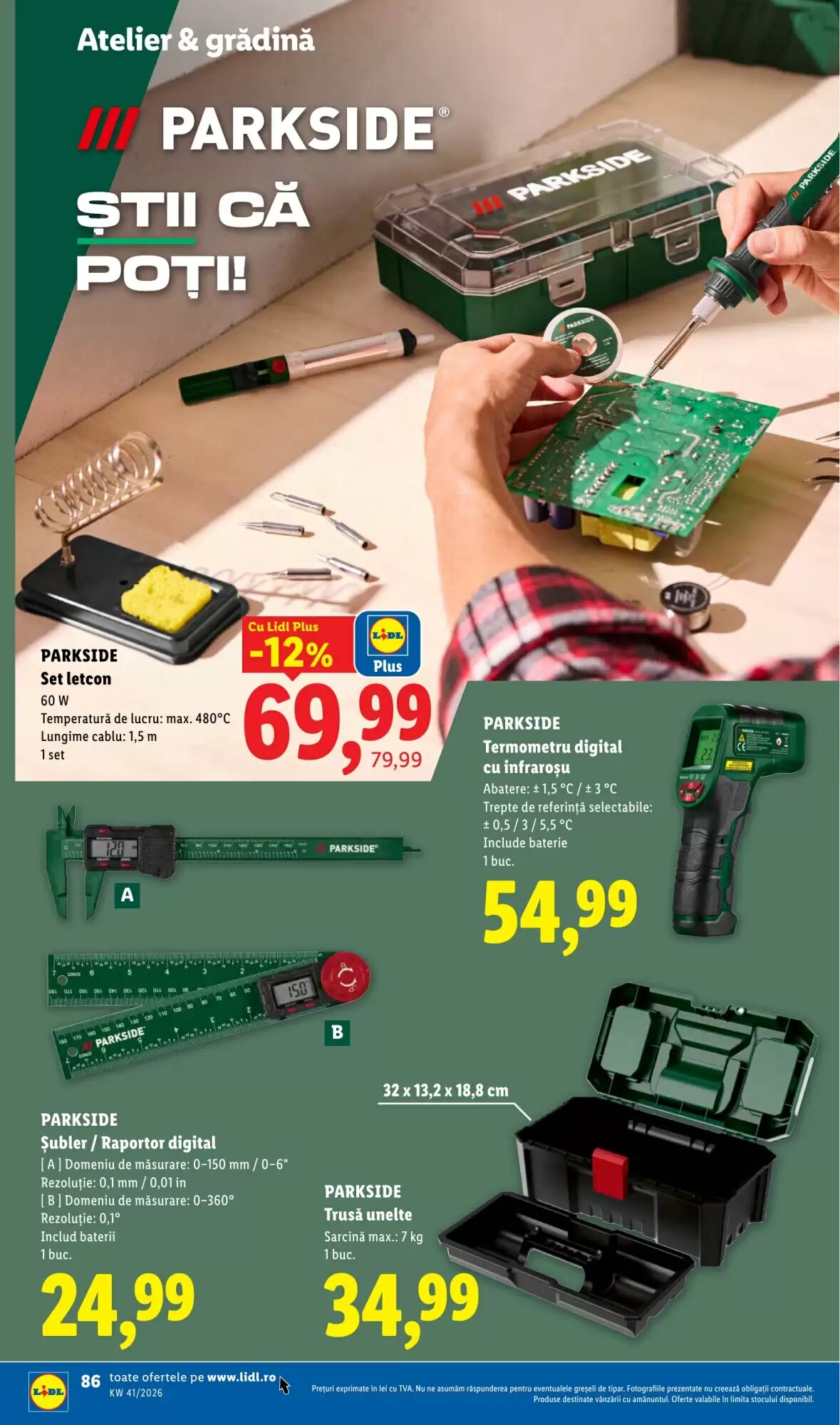 Catalogul cu oferte Lidl valabil de la 05.10.2026 - Pagina 86.