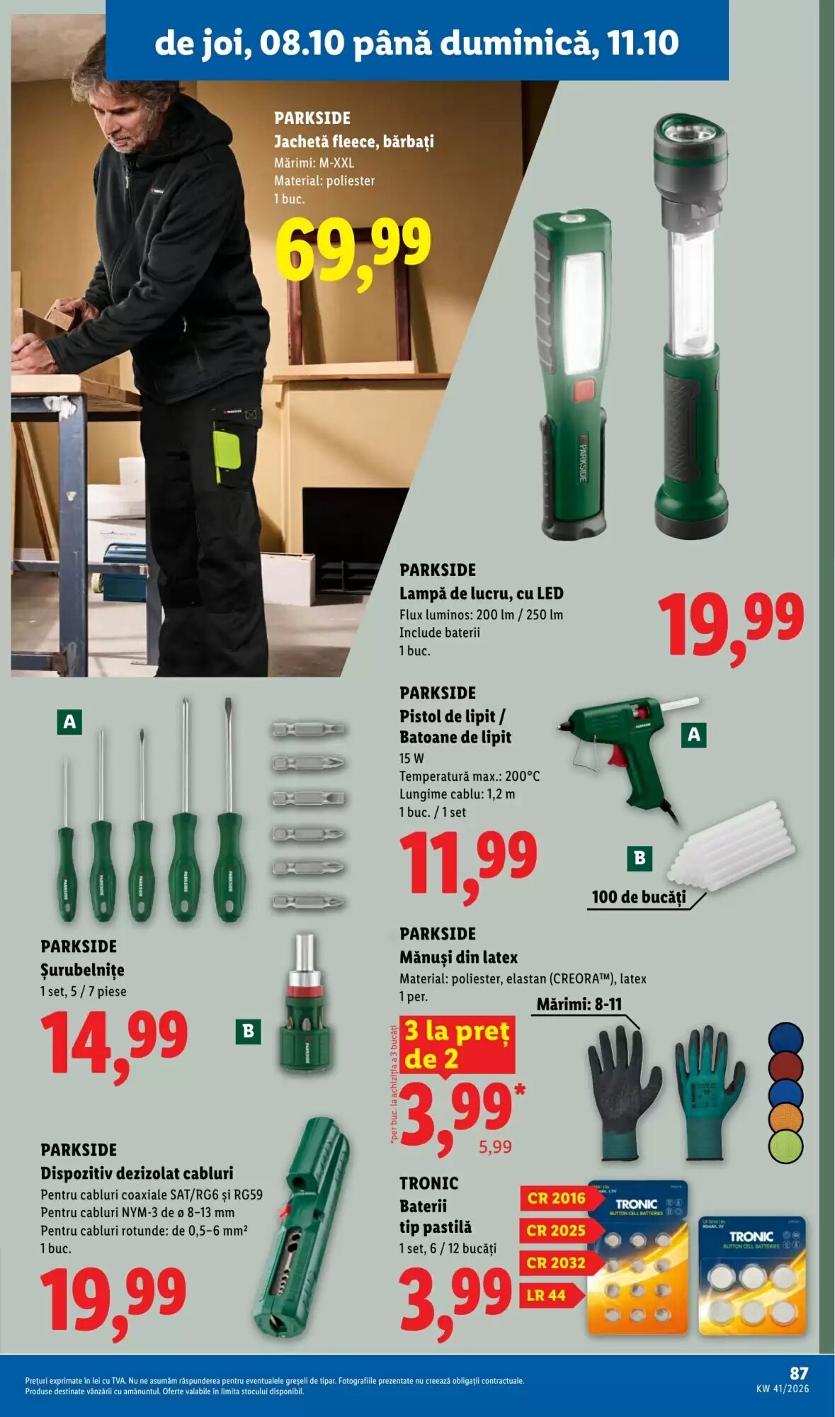 Catalogul cu oferte Lidl valabil de la 05.10.2026 - Pagina 87.