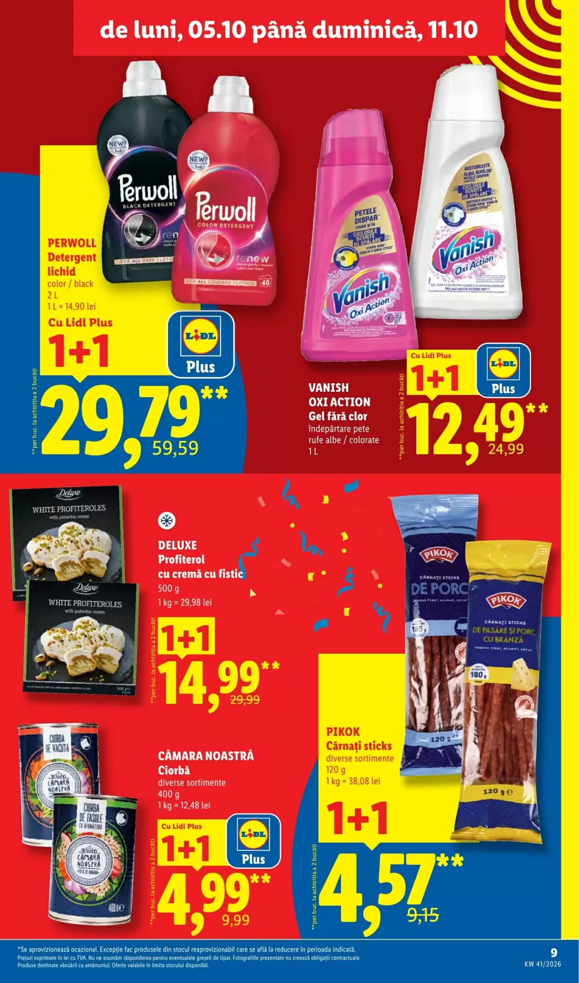Catalogul cu oferte Lidl valabil de la 05.10.2026 - Pagina 9.