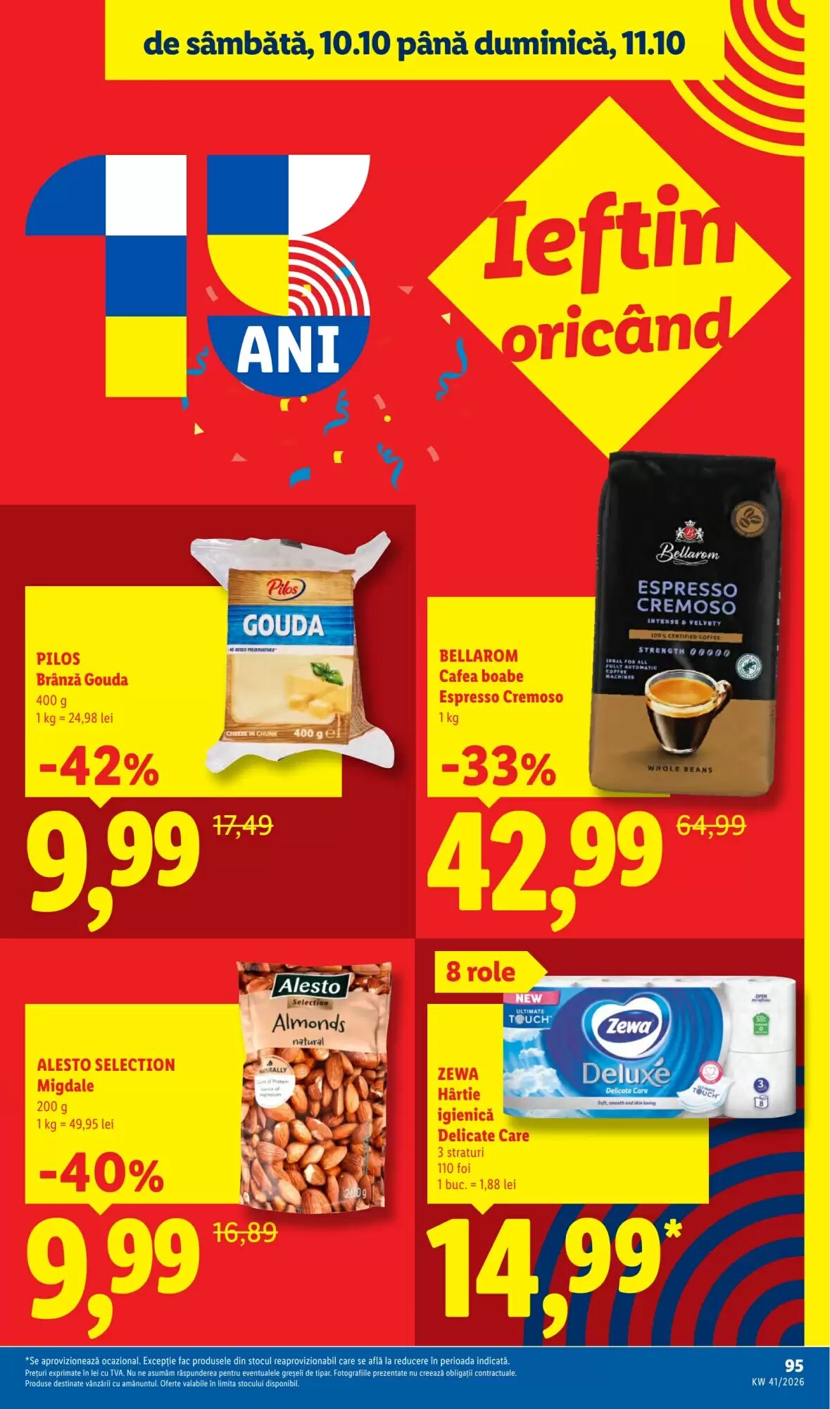 Catalogul cu oferte Lidl valabil de la 05.10.2026 - Pagina 95.