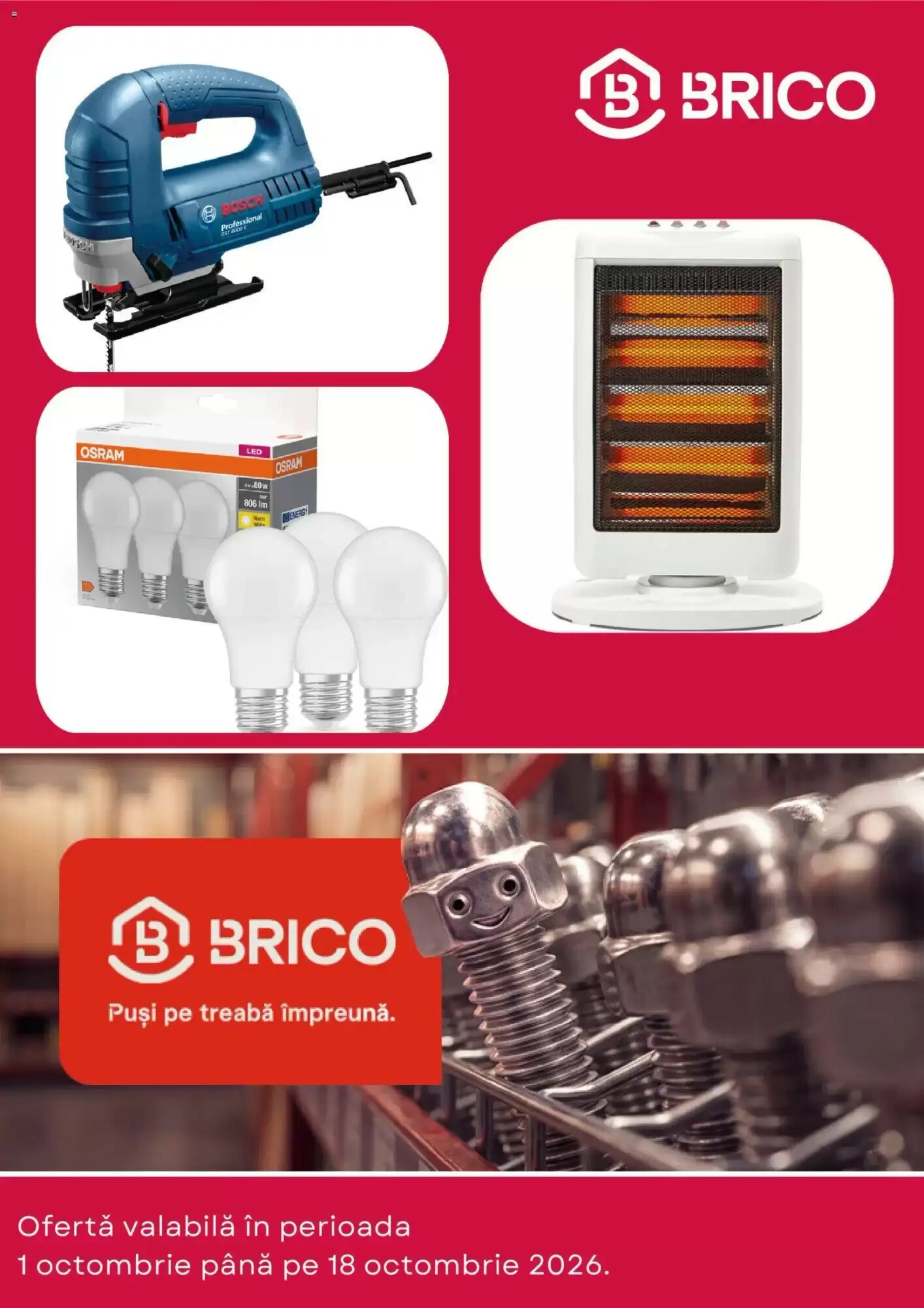 Catalogul cu oferte Brico Depôt valabil de la 05.10.2026 - Pagina 1.