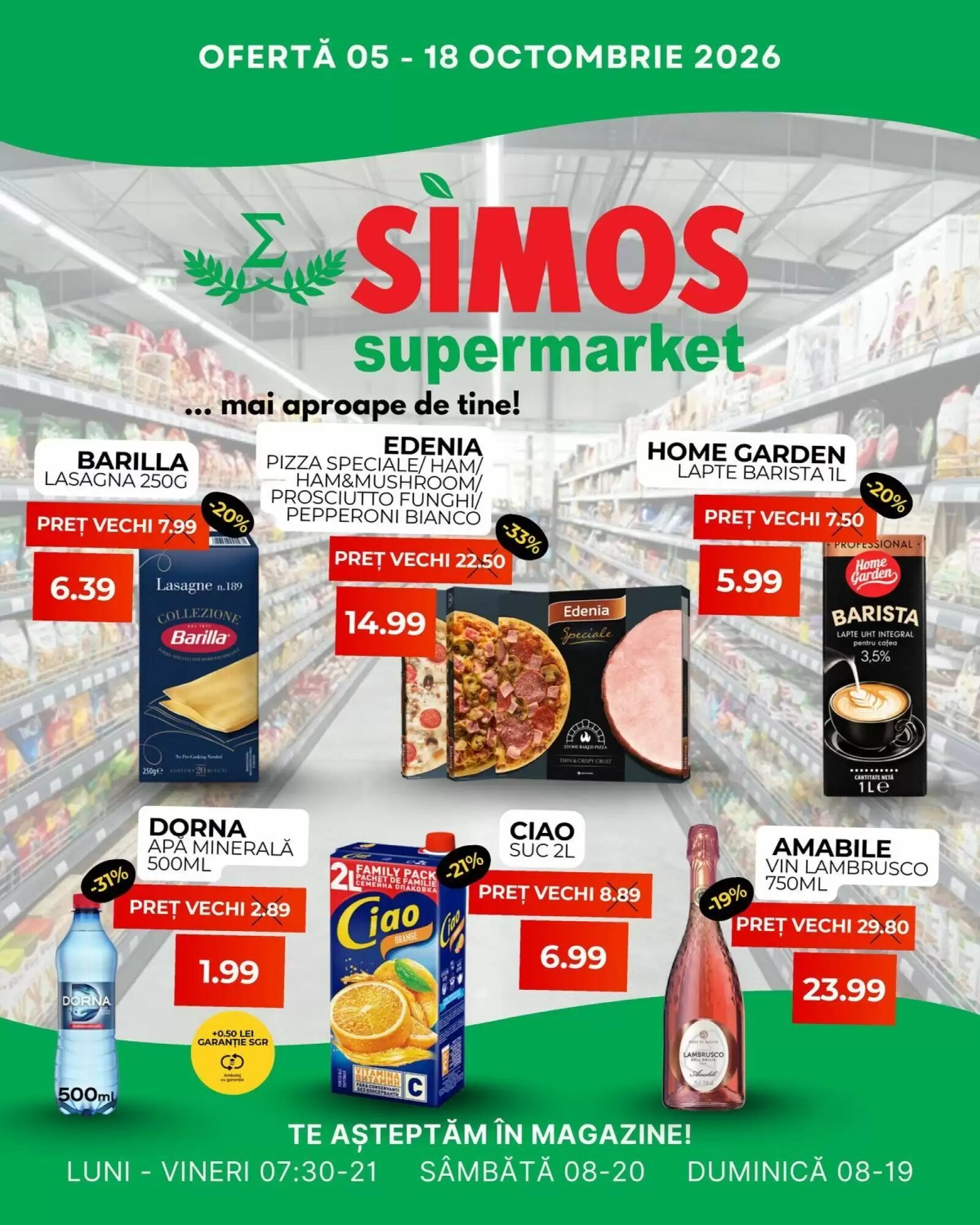 Catalogul cu oferte Simos valabil de la 05.10.2026 - Pagina 1.
