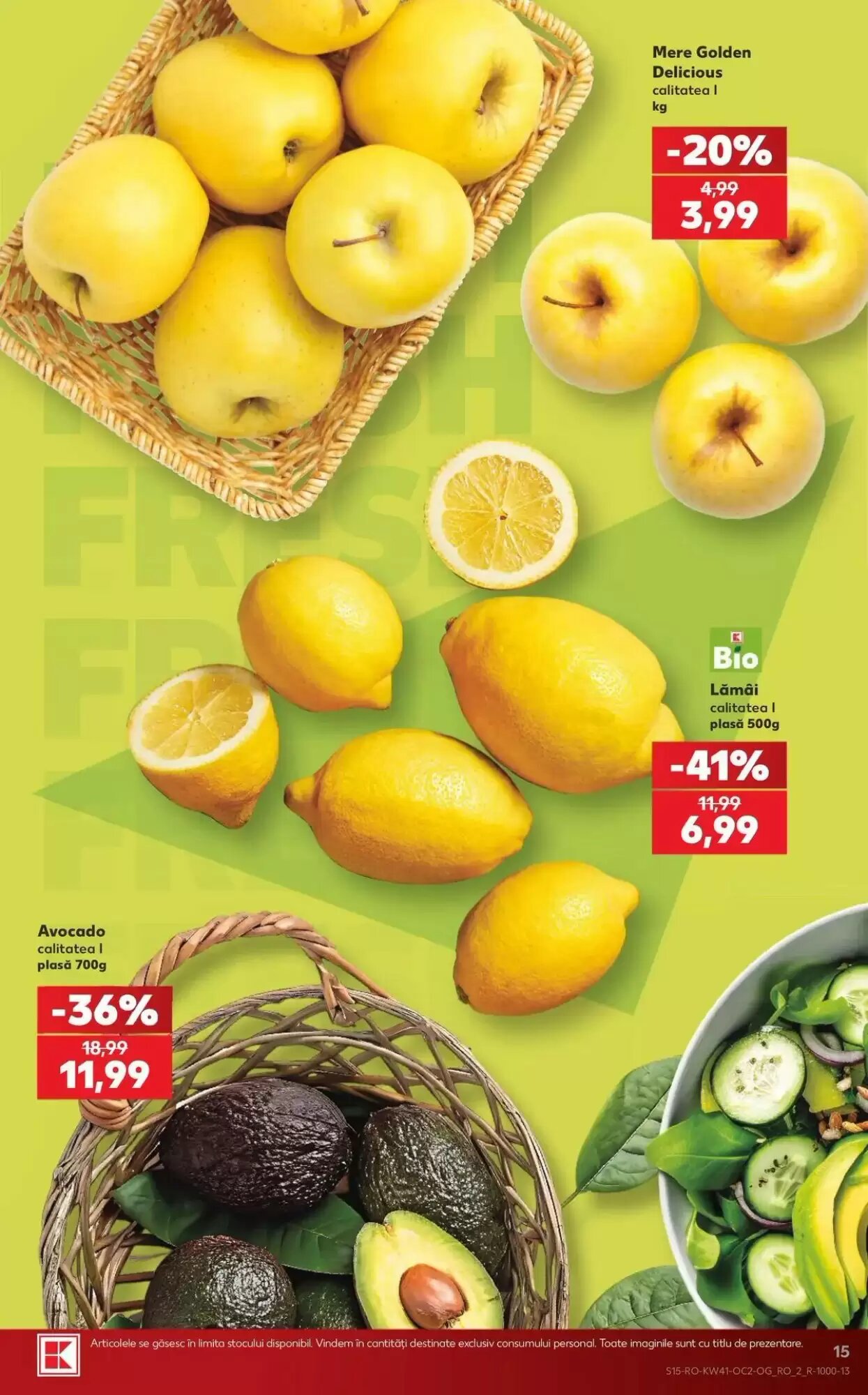 Catalogul cu oferte Kaufland valabil de la 07.10.2026 - Pagina 15.