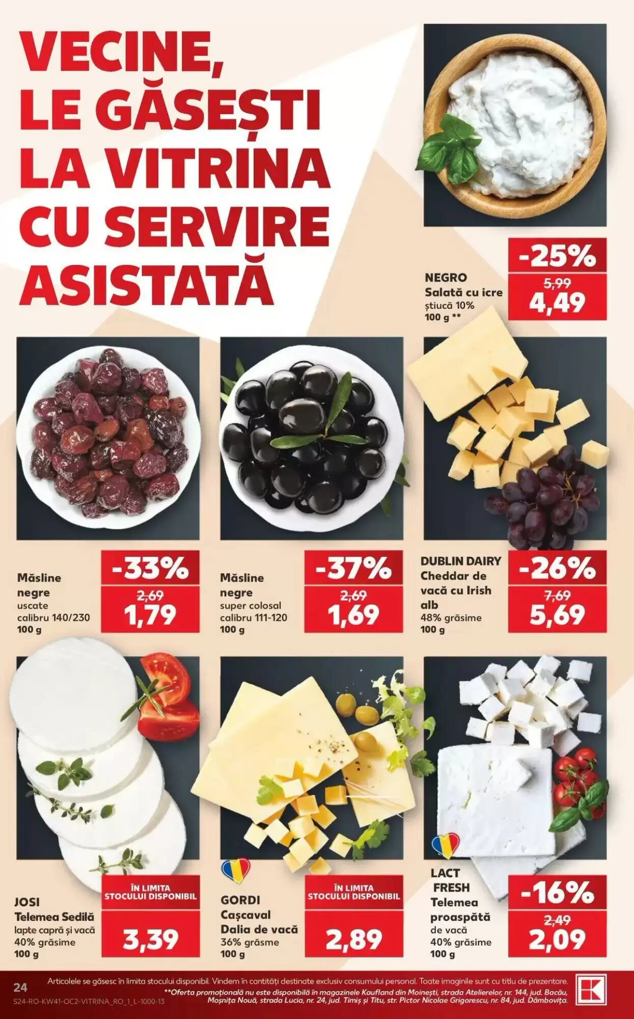 Catalogul cu oferte Kaufland valabil de la 07.10.2026 - Pagina 24.