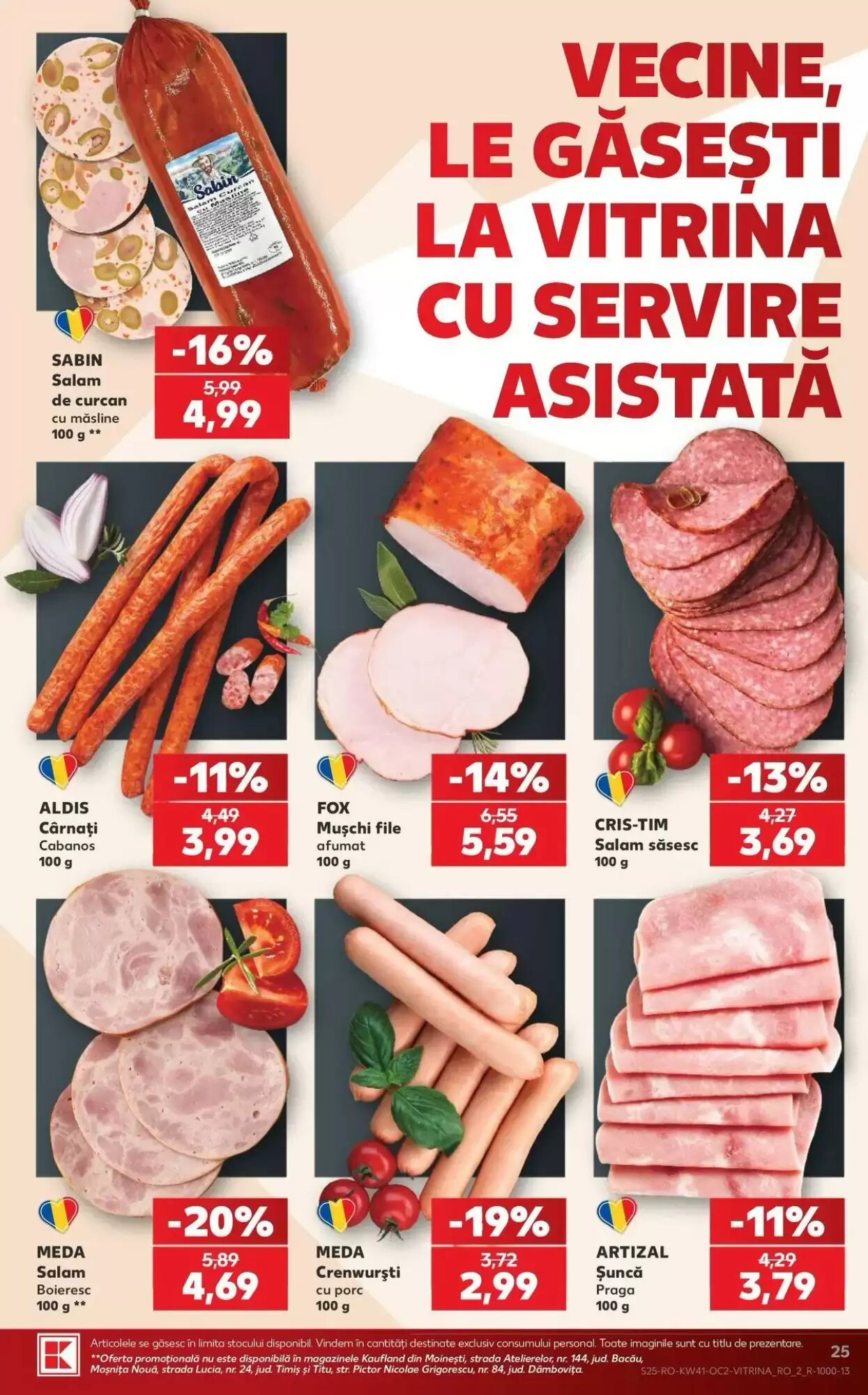 Catalogul cu oferte Kaufland valabil de la 07.10.2026 - Pagina 25.