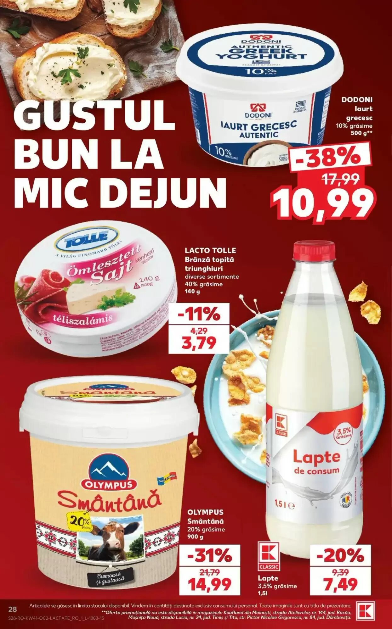 Catalogul cu oferte Kaufland valabil de la 07.10.2026 - Pagina 28.