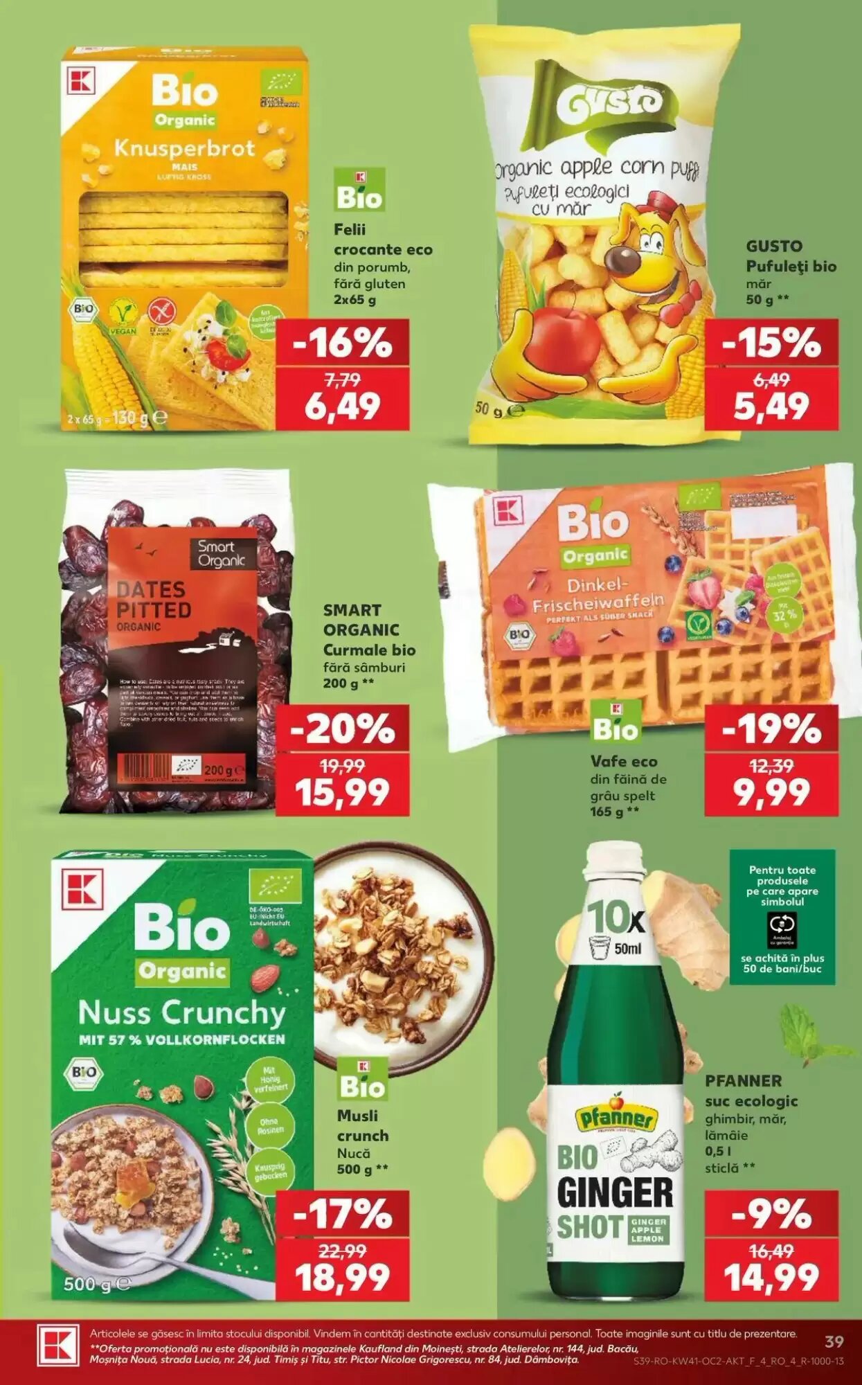 Catalogul cu oferte Kaufland valabil de la 07.10.2026 - Pagina 39.
