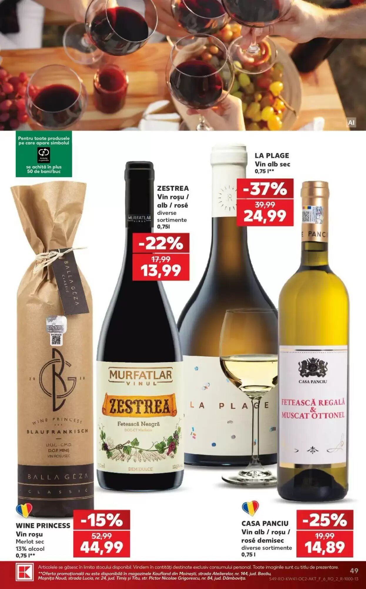 Catalogul cu oferte Kaufland valabil de la 07.10.2026 - Pagina 49.