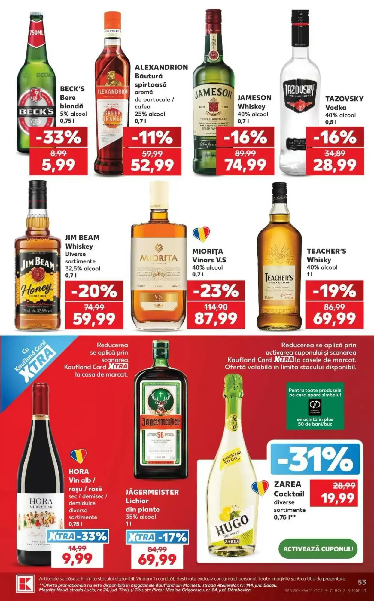 Catalogul cu oferte Kaufland valabil de la 07.10.2026 - Pagina 53.