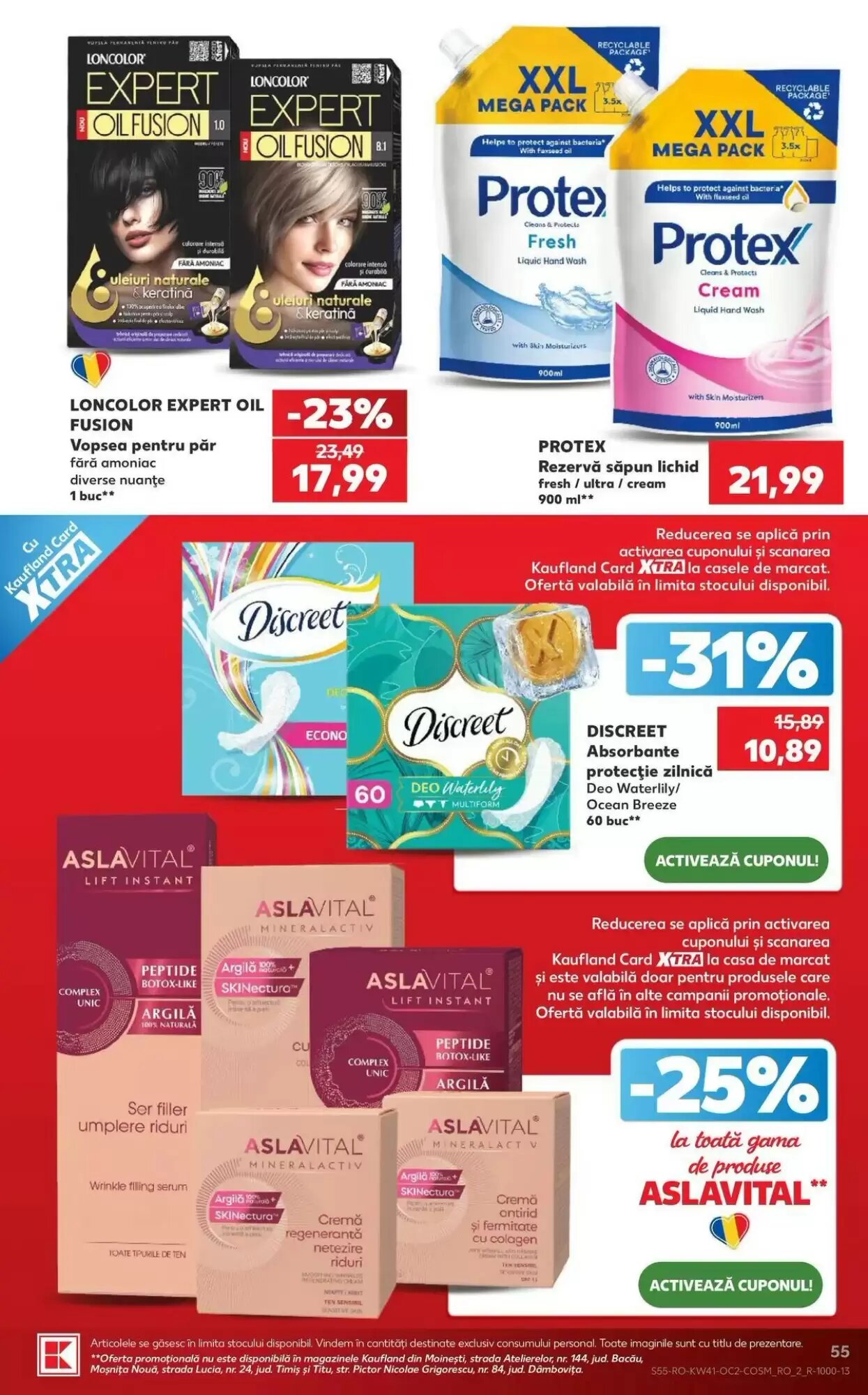 Catalogul cu oferte Kaufland valabil de la 07.10.2026 - Pagina 55.
