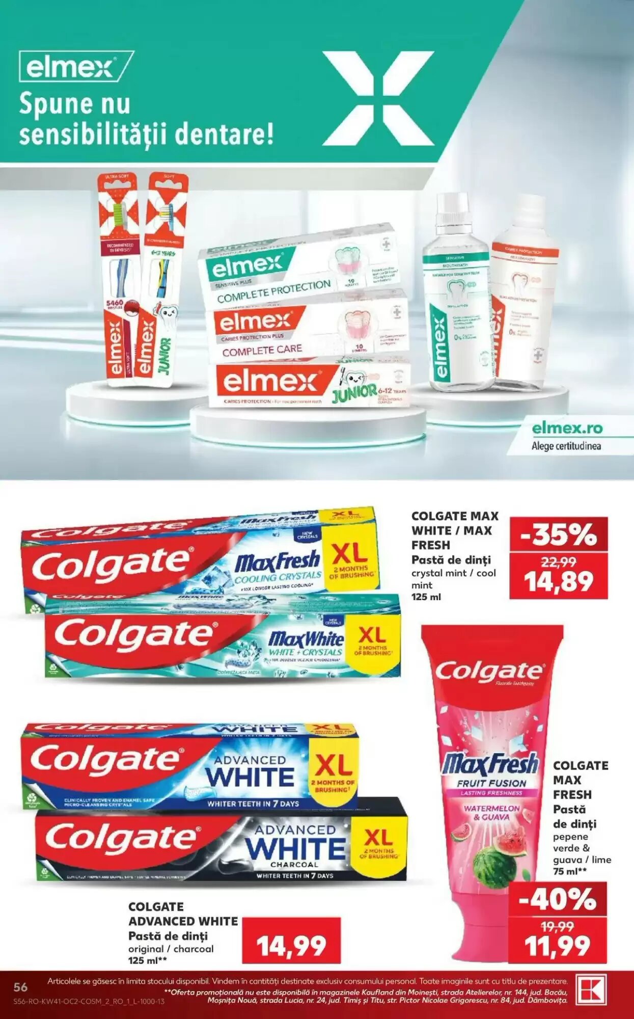 Catalogul cu oferte Kaufland valabil de la 07.10.2026 - Pagina 56.