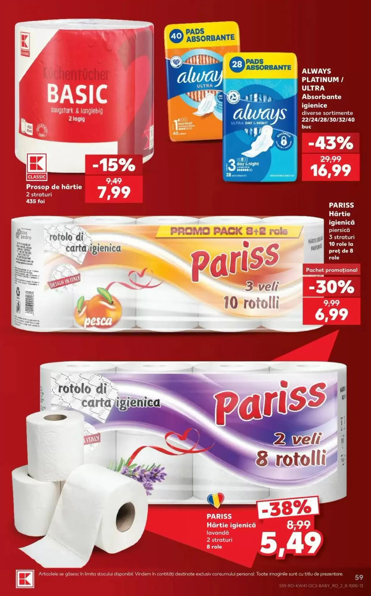 Catalogul cu oferte Kaufland valabil de la 07.10.2026 - Pagina 59.