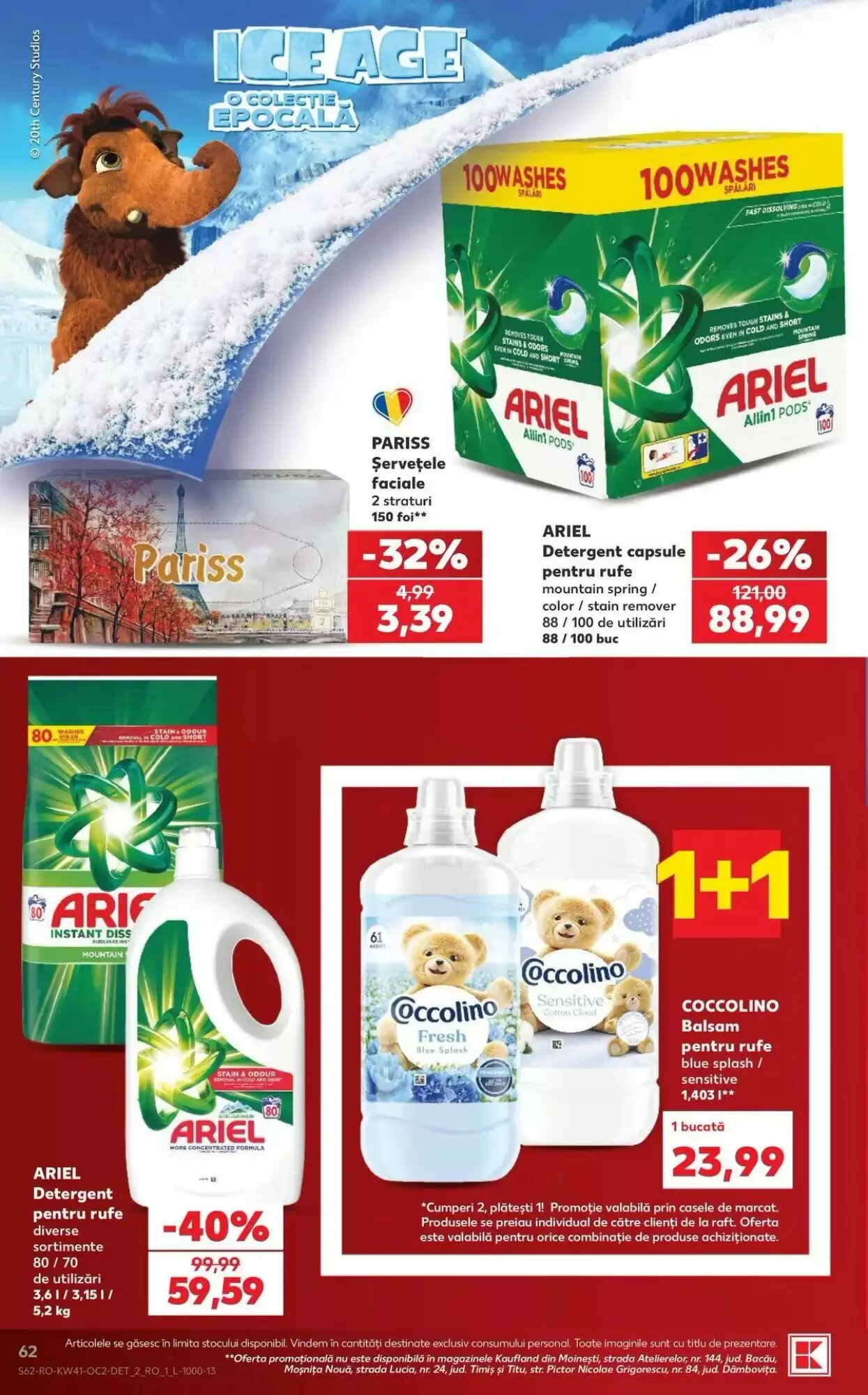 Catalogul cu oferte Kaufland valabil de la 07.10.2026 - Pagina 62.
