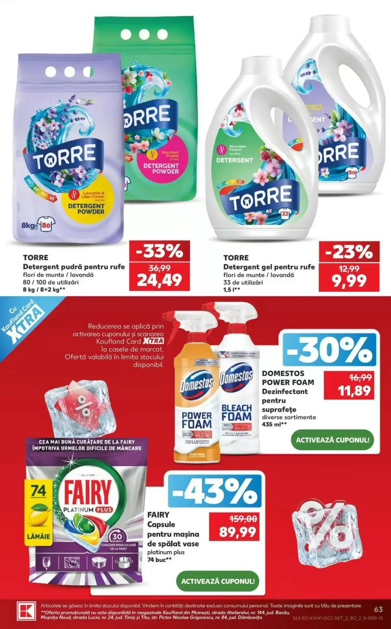 Catalogul cu oferte Kaufland valabil de la 07.10.2026 - Pagina 63.