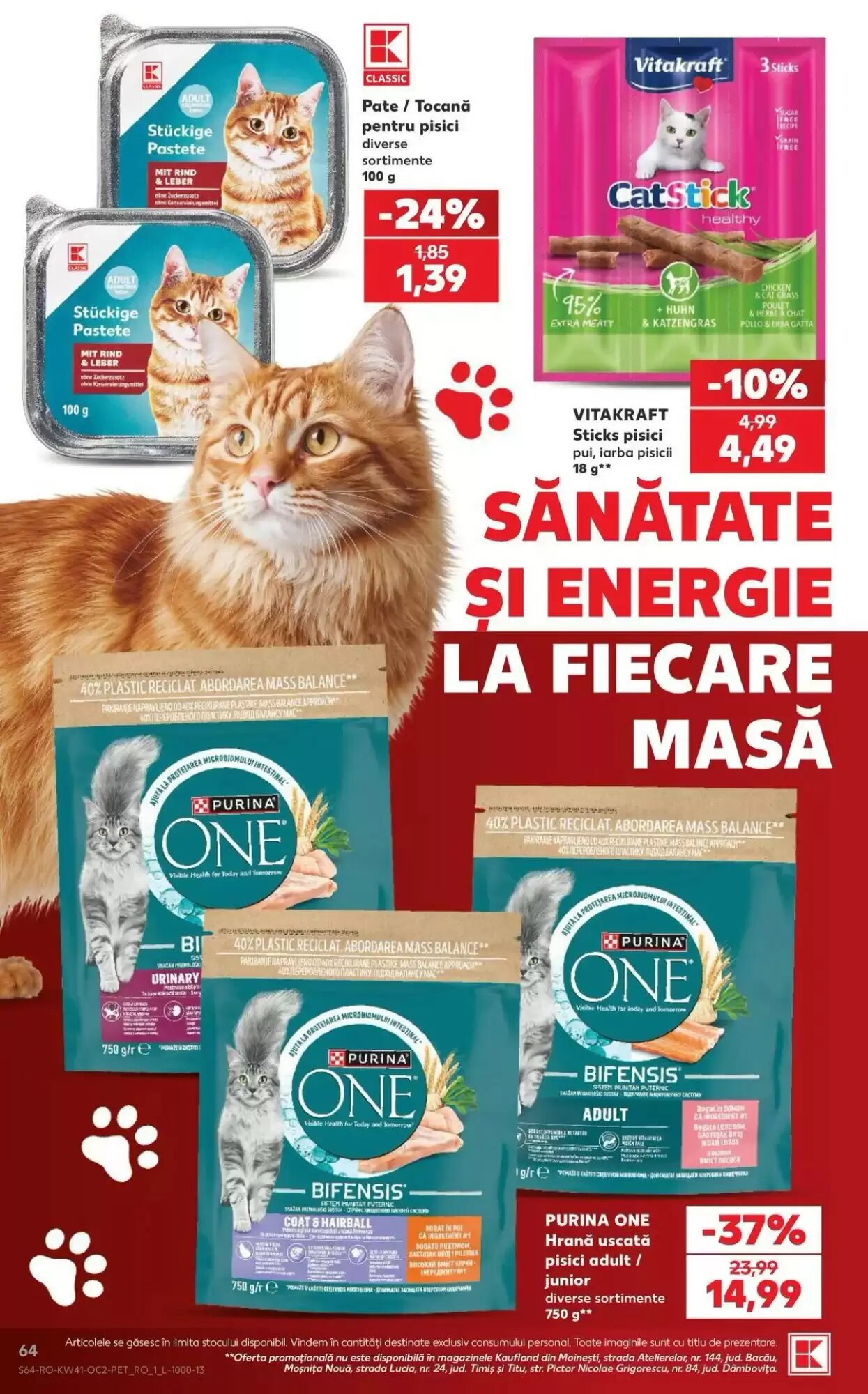 Catalogul cu oferte Kaufland valabil de la 07.10.2026 - Pagina 64.