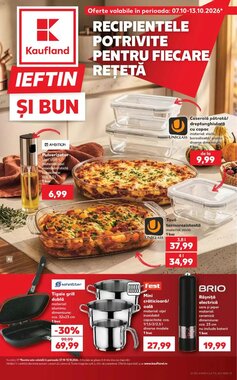 Catalogul cu oferte Kaufland valabil de la 07.10.2026