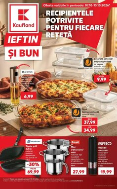 Catalogul cu oferte Kaufland valabil de la 07.10.2026