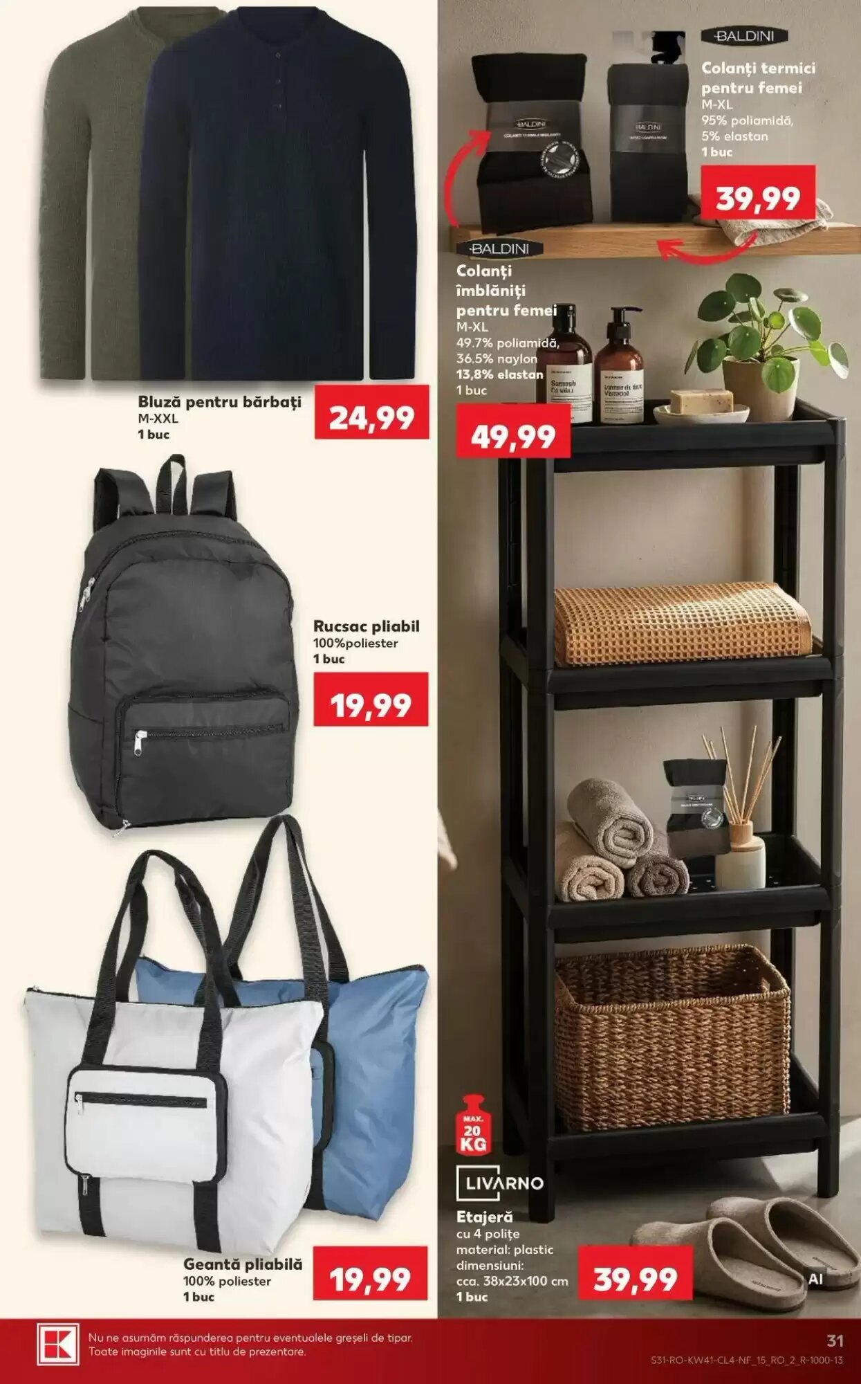 Catalogul cu oferte Kaufland valabil de la 07.10.2026 - Pagina 31.