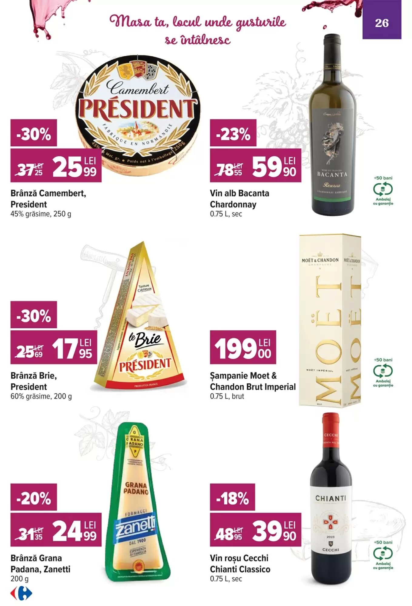Catalogul cu oferte Carrefour valabil de la 07.10.2026 - Pagina 26.