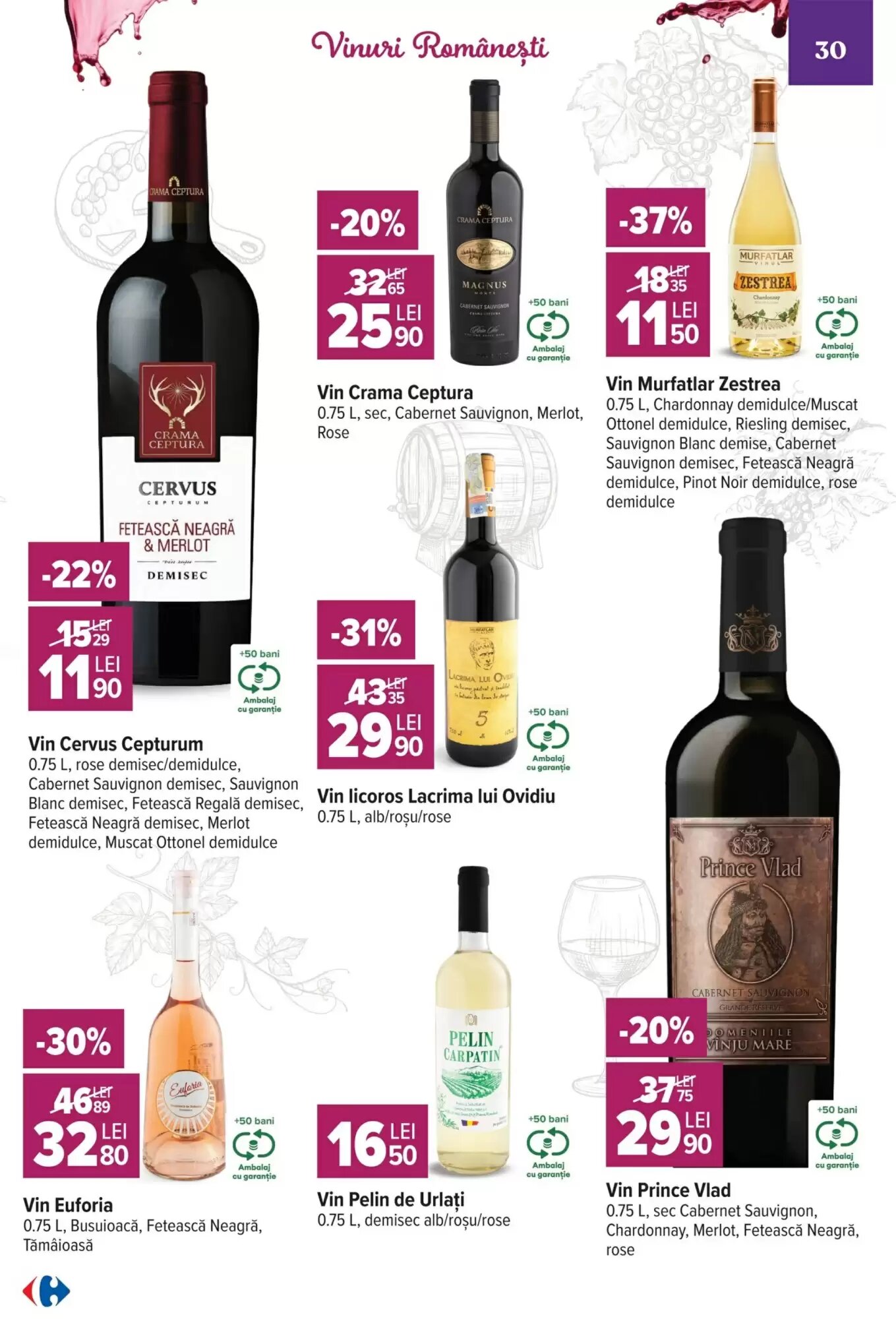 Catalogul cu oferte Carrefour valabil de la 07.10.2026 - Pagina 30.