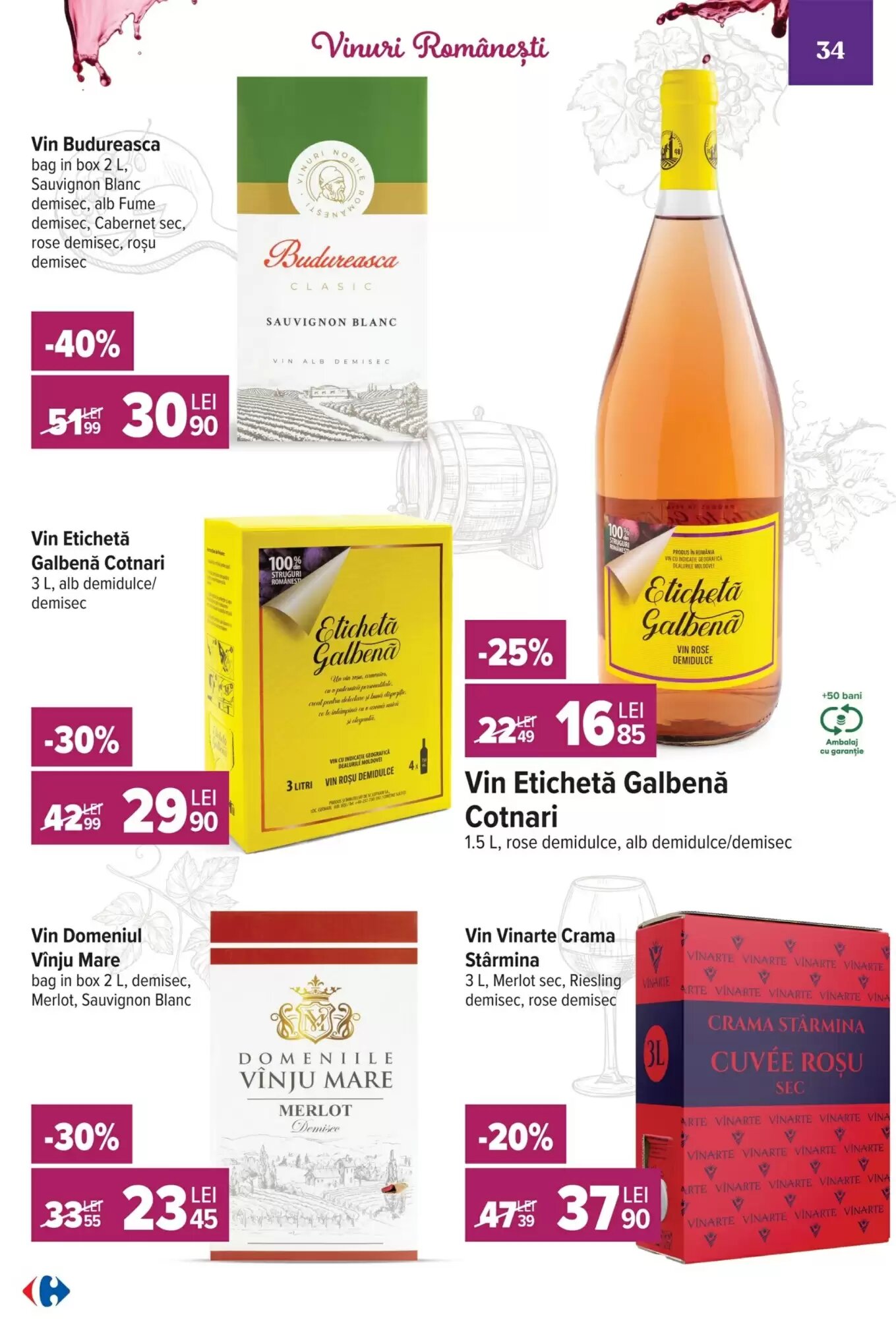 Catalogul cu oferte Carrefour valabil de la 07.10.2026 - Pagina 34.
