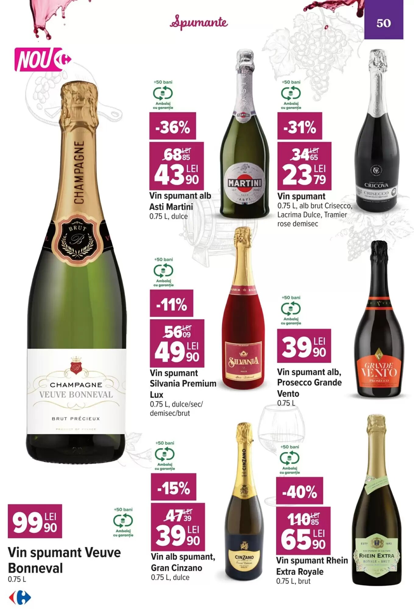 Catalogul cu oferte Carrefour valabil de la 07.10.2026 - Pagina 50.