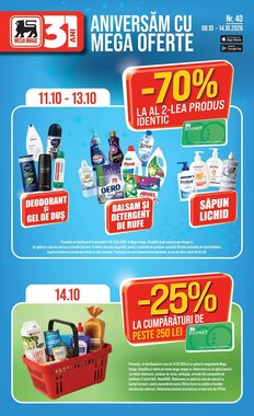 Catalogul cu oferte Mega Image valabil de la 08.10.2026