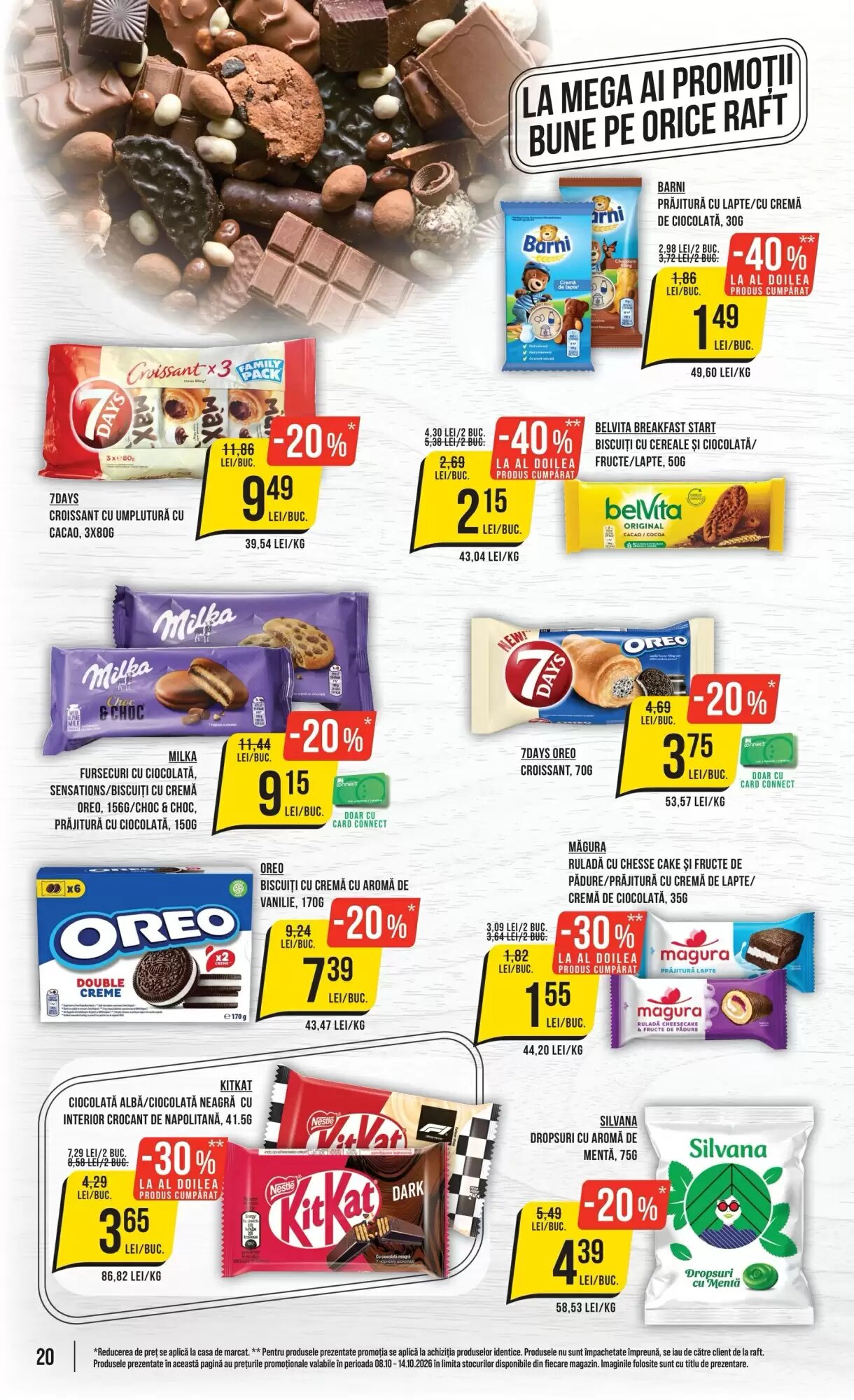 Catalogul cu oferte Mega Image valabil de la 08.10.2026 - Pagina 20.
