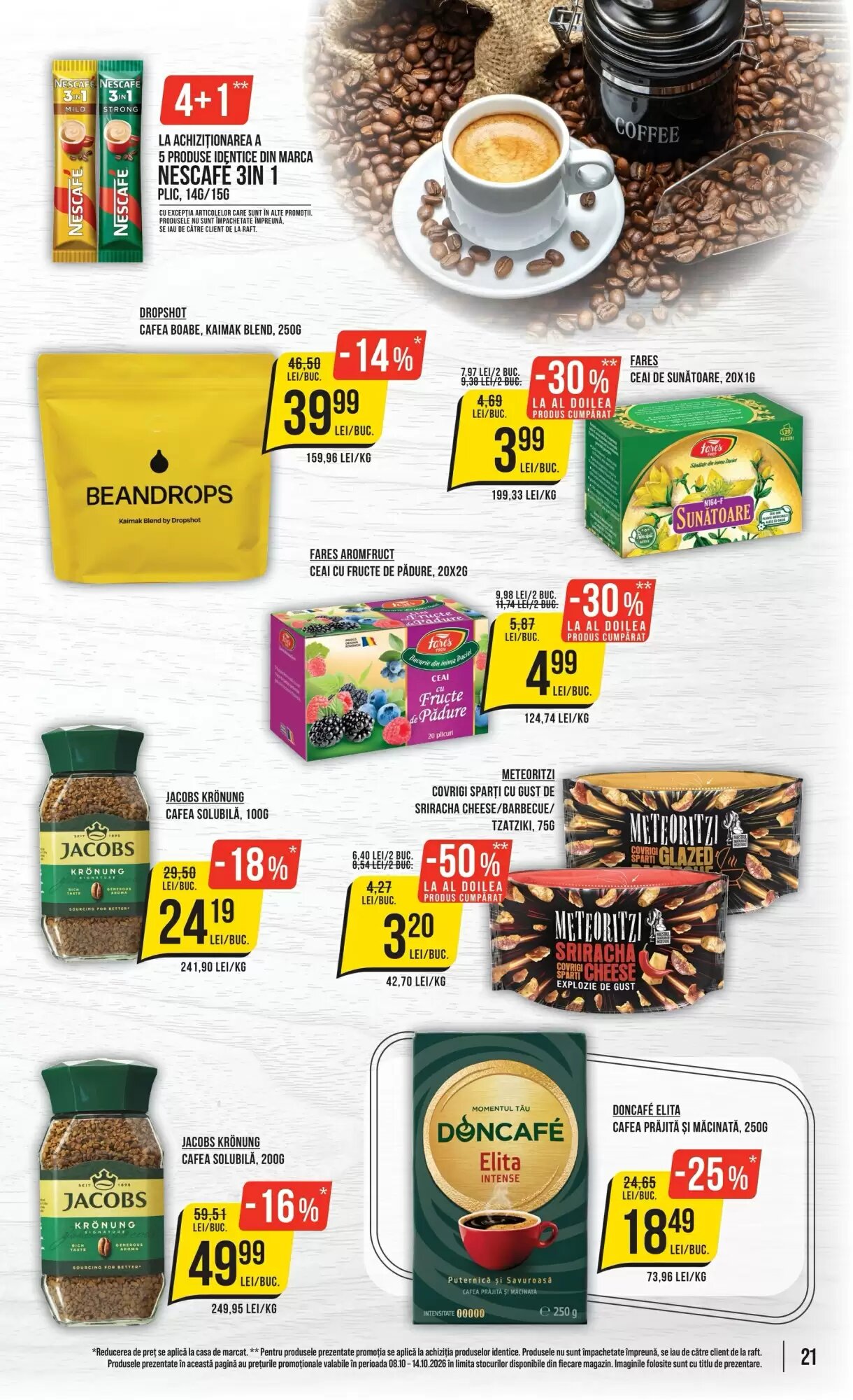 Catalogul cu oferte Mega Image valabil de la 08.10.2026 - Pagina 21.