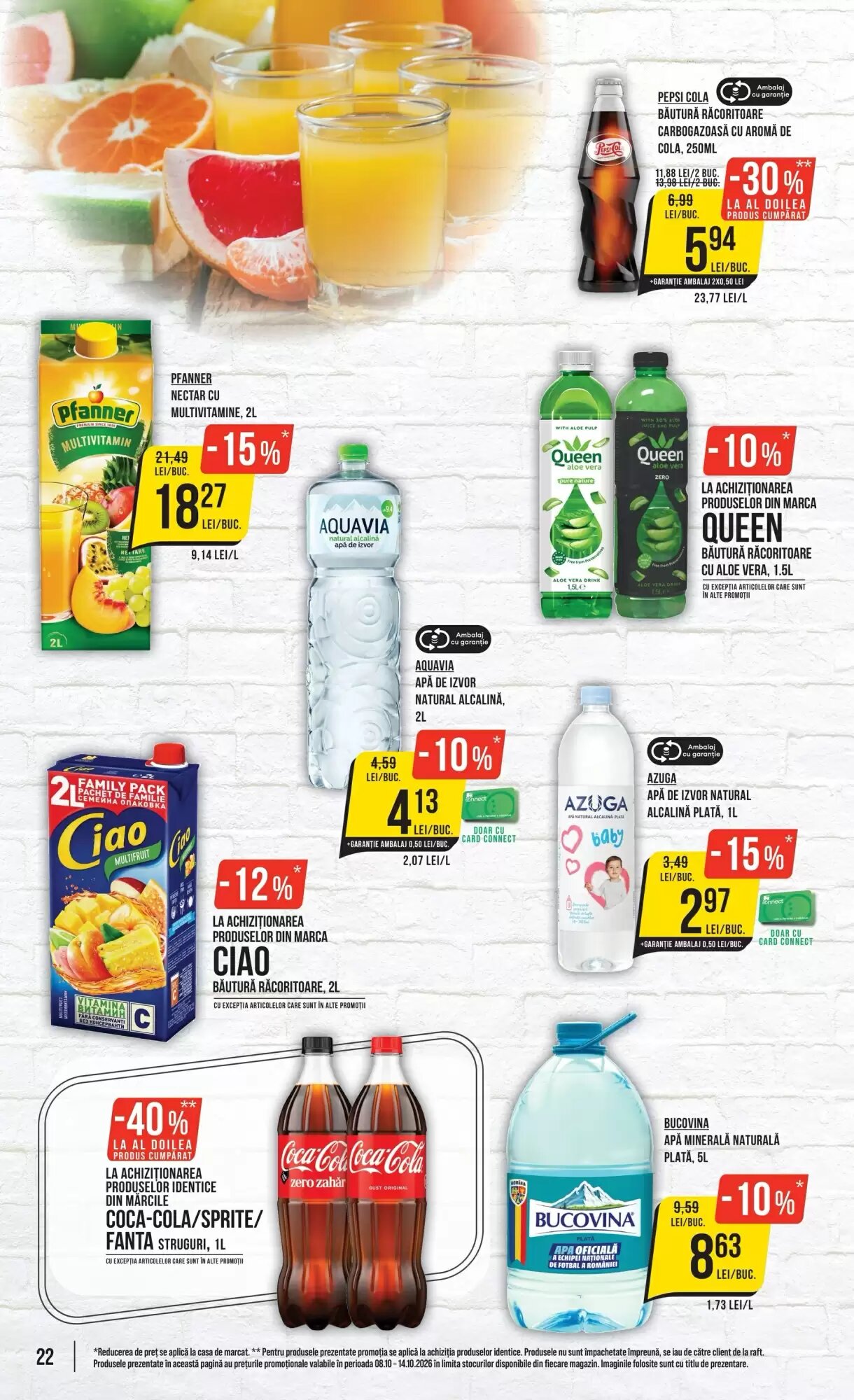 Catalogul cu oferte Mega Image valabil de la 08.10.2026 - Pagina 22.