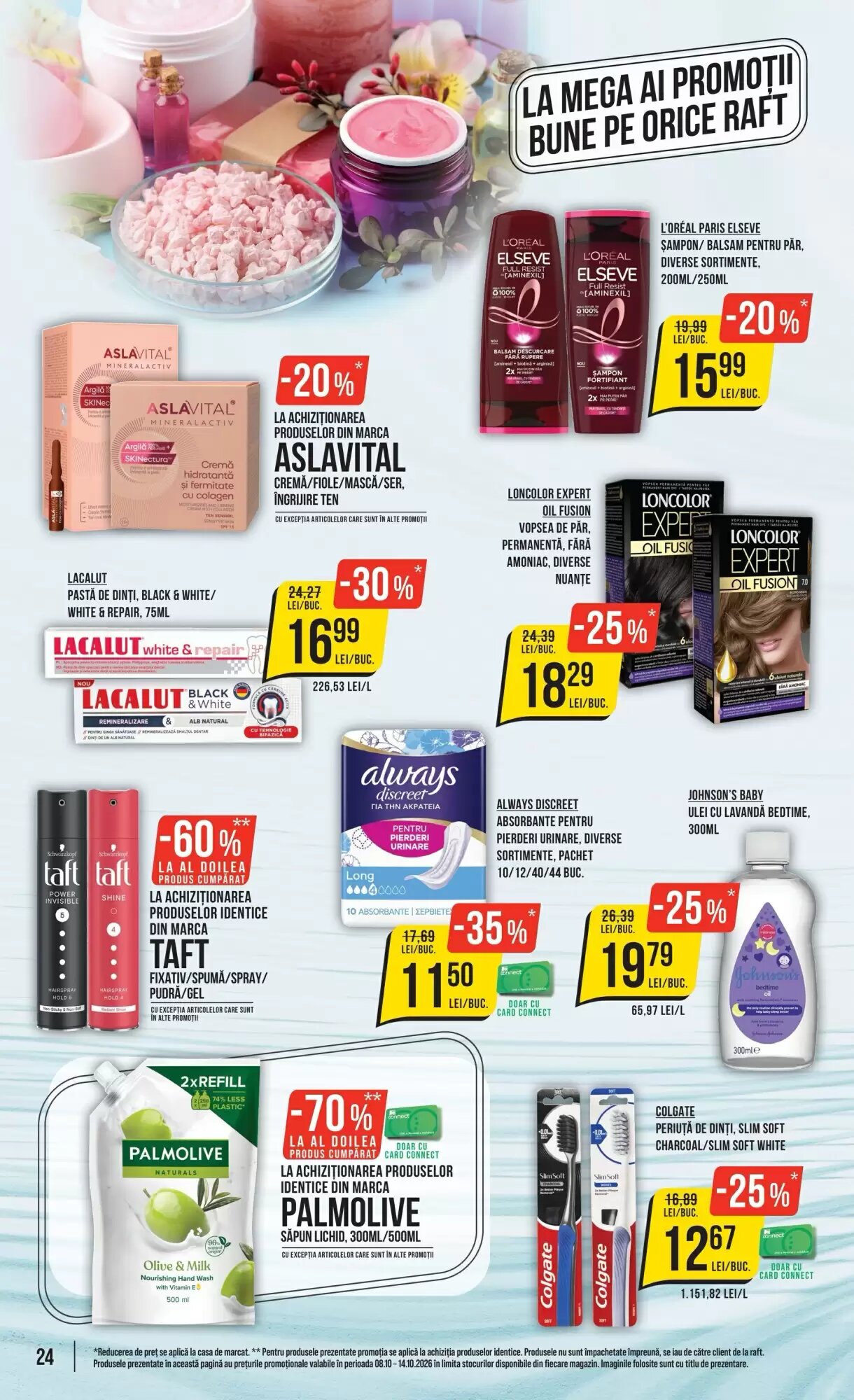 Catalogul cu oferte Mega Image valabil de la 08.10.2026 - Pagina 24.