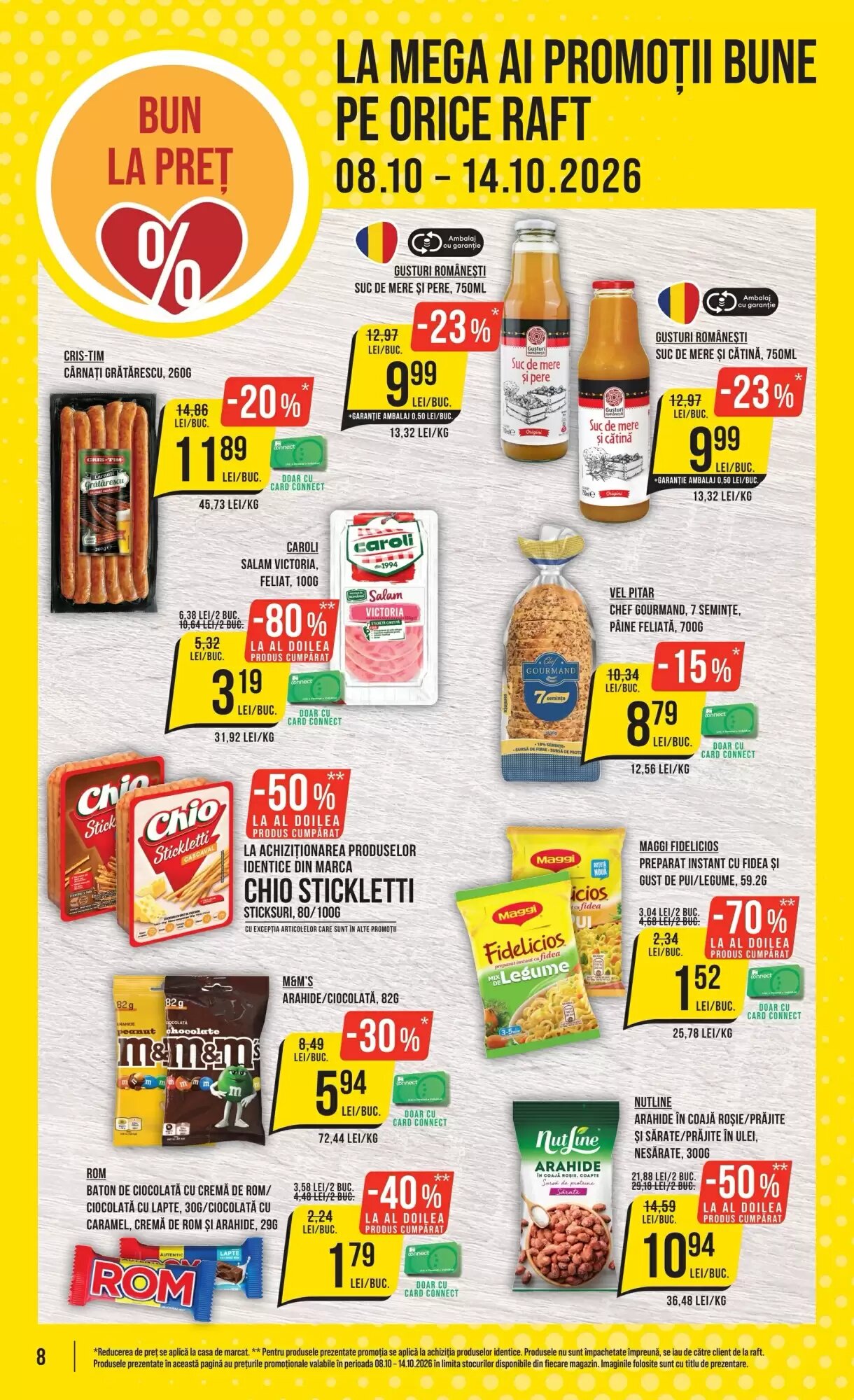 Catalogul cu oferte Mega Image valabil de la 08.10.2026 - Pagina 8.