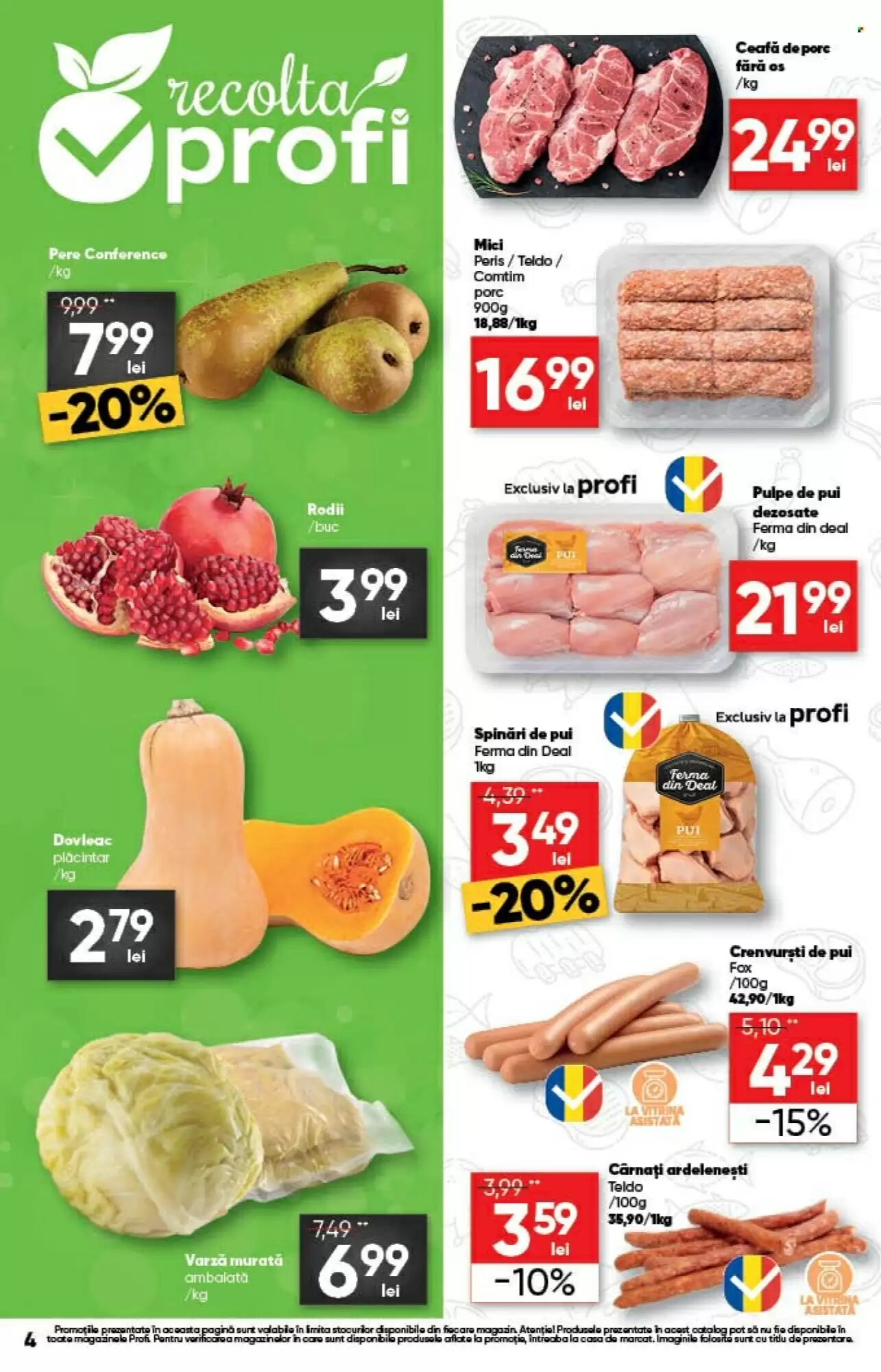 Catalogul cu oferte PROFI valabil de la 08.10.2026 - Pagina 4.