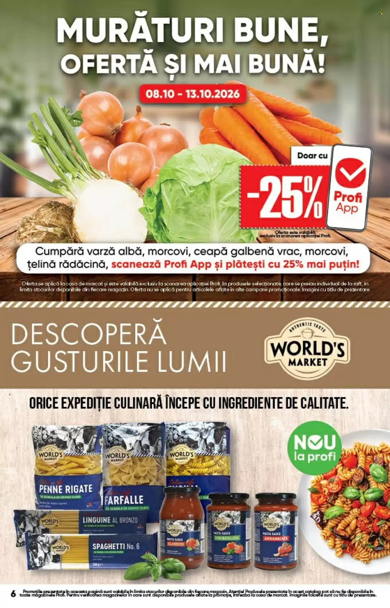 Catalogul cu oferte PROFI valabil de la 08.10.2026 - Pagina 6.