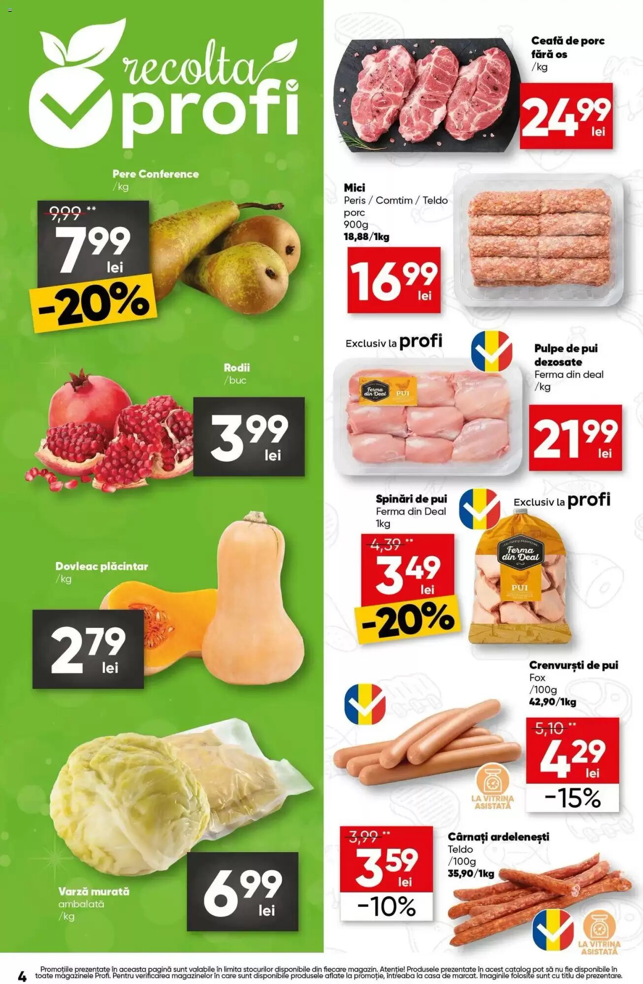 Catalogul cu oferte PROFI valabil de la 08.10.2026 - Pagina 4.