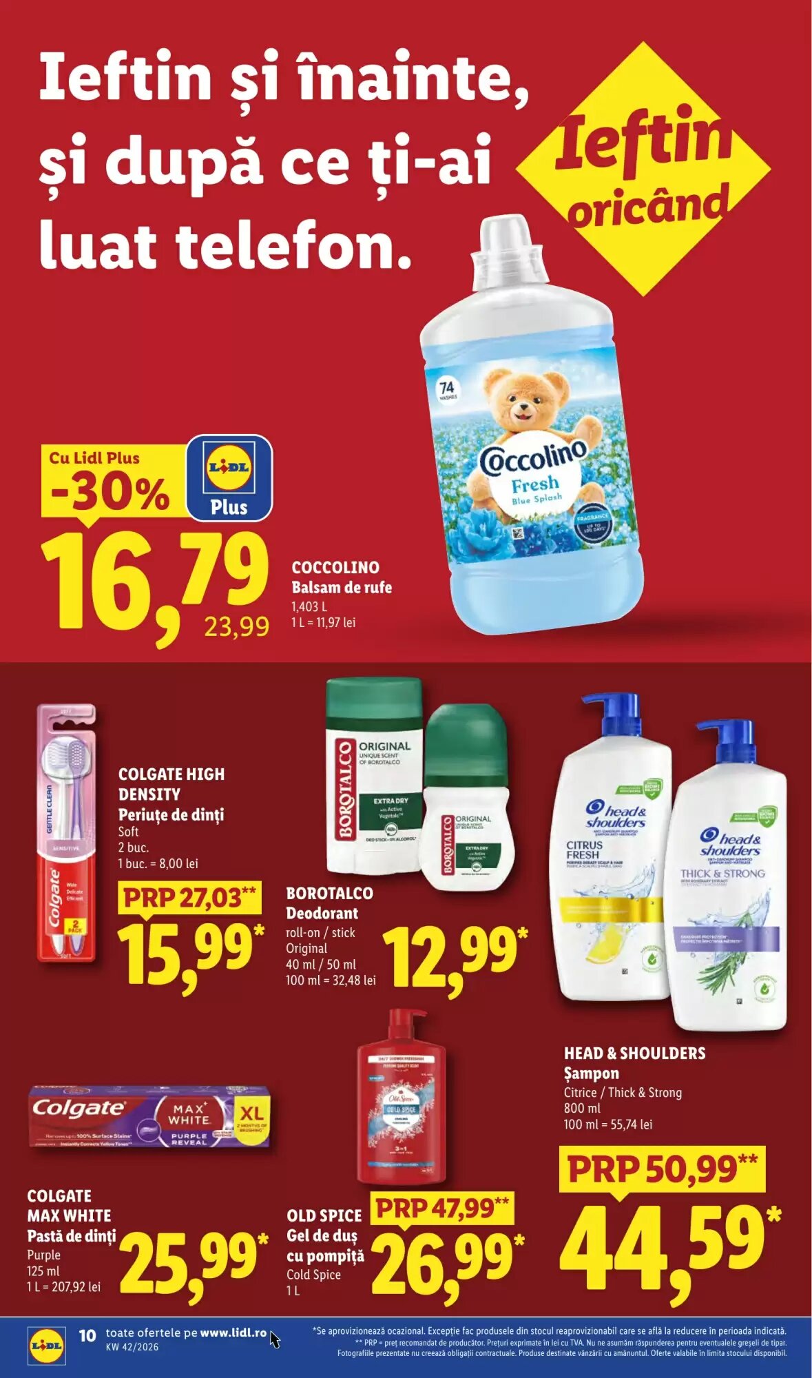 Catalogul cu oferte Lidl valabil de la 12.10.2026 - Pagina 10.