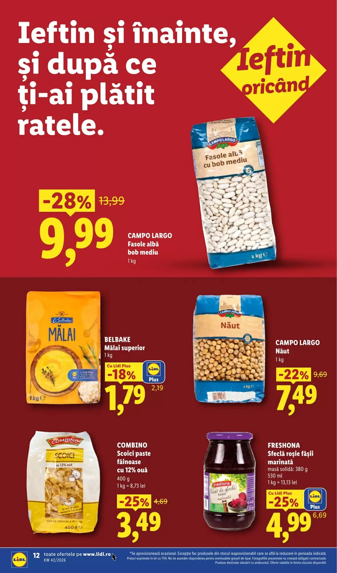 Catalogul cu oferte Lidl valabil de la 12.10.2026 - Pagina 12.