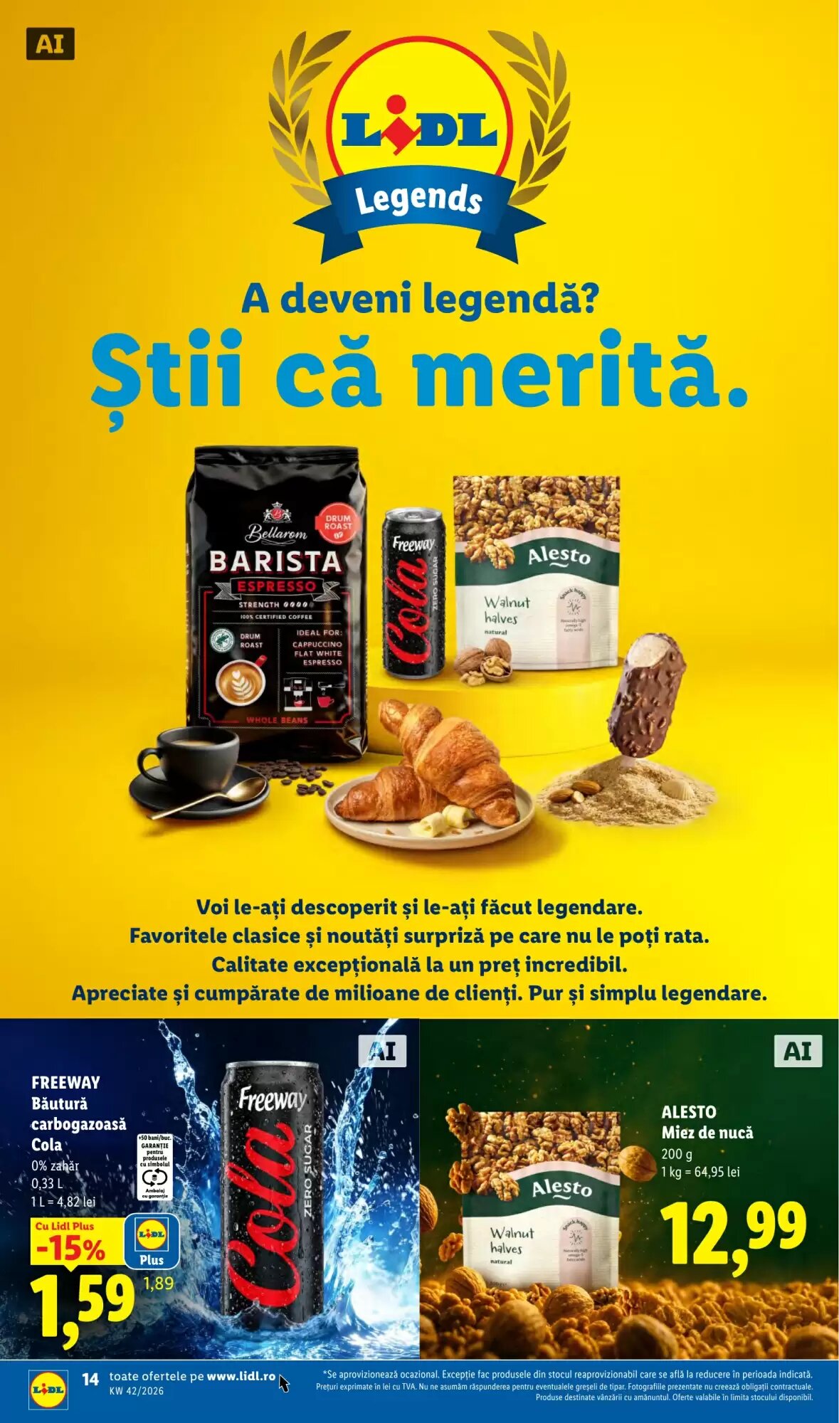 Catalogul cu oferte Lidl valabil de la 12.10.2026 - Pagina 14.