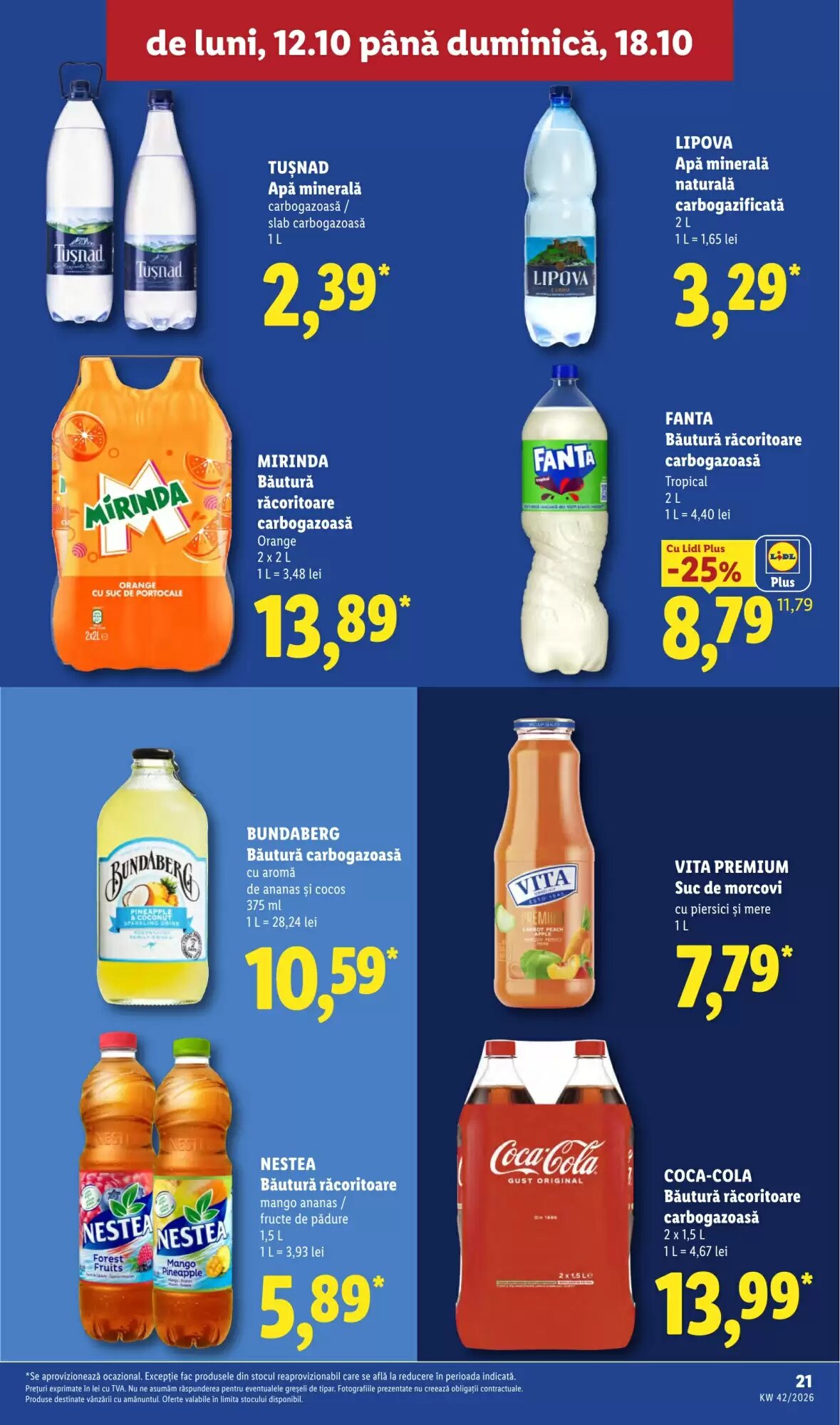 Catalogul cu oferte Lidl valabil de la 12.10.2026 - Pagina 21.