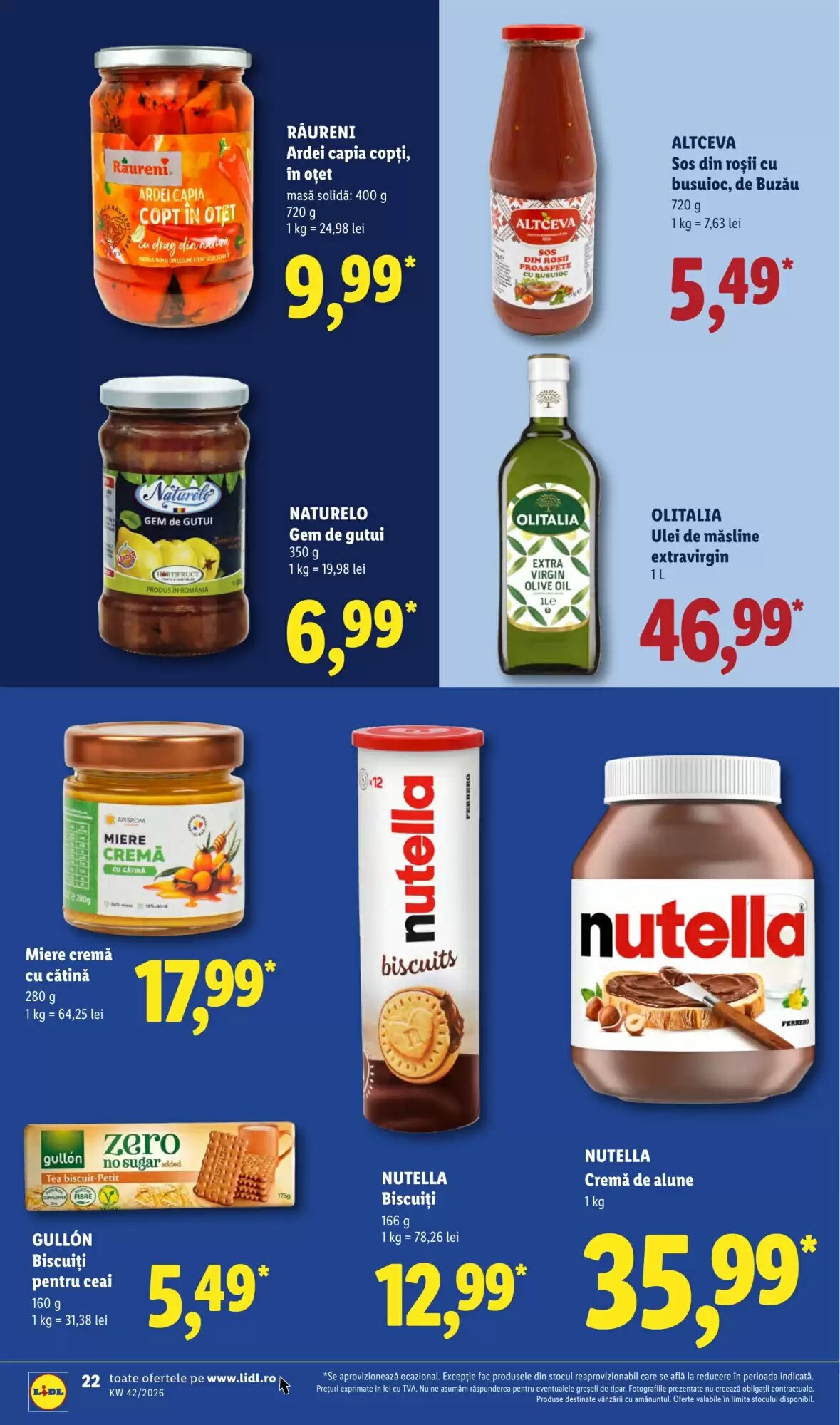 Catalogul cu oferte Lidl valabil de la 12.10.2026 - Pagina 22.