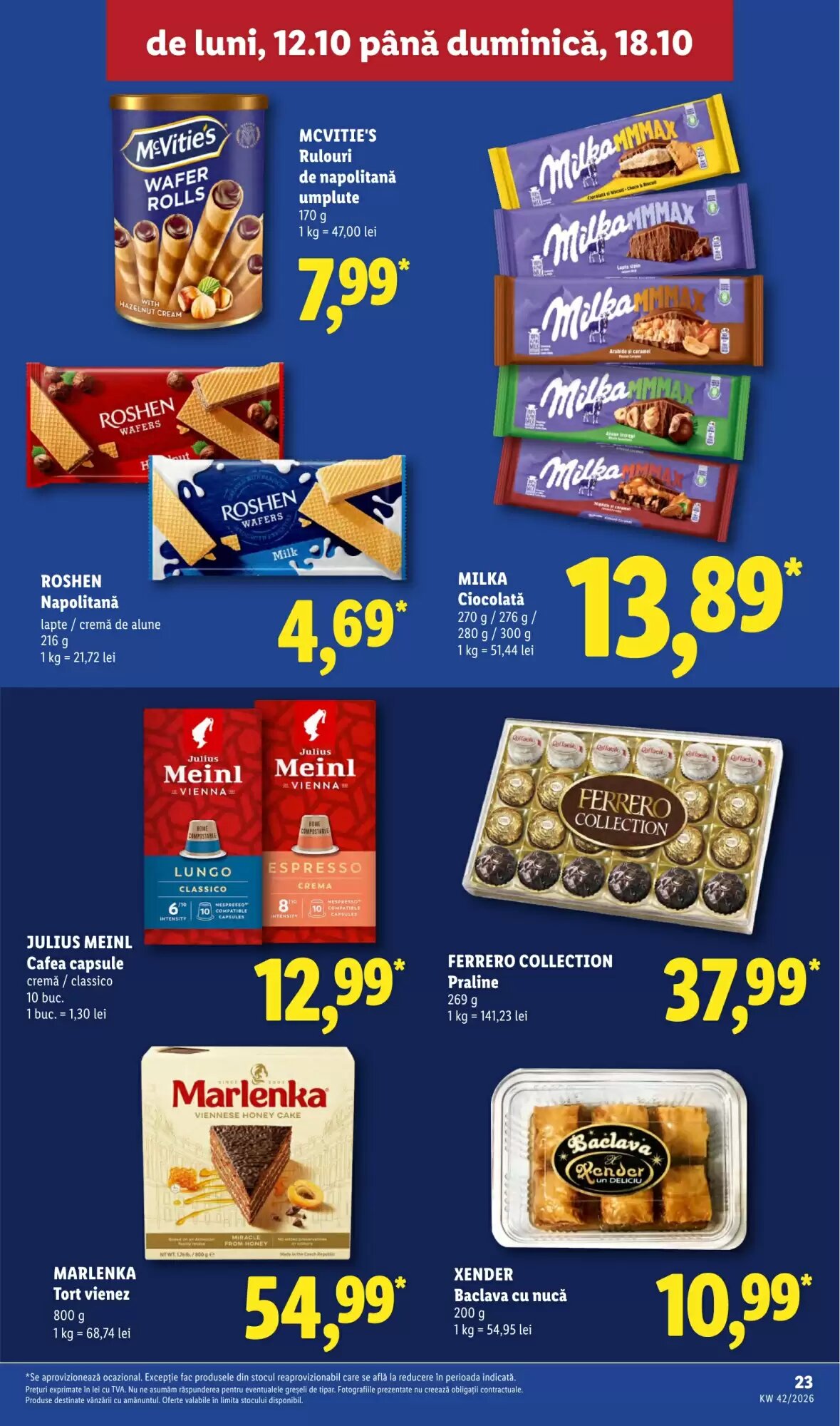 Catalogul cu oferte Lidl valabil de la 12.10.2026 - Pagina 23.