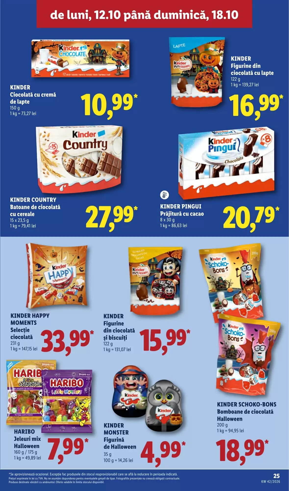 Catalogul cu oferte Lidl valabil de la 12.10.2026 - Pagina 25.