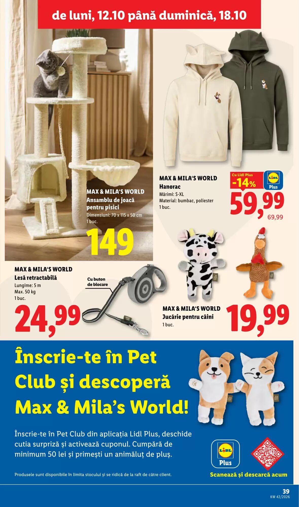 Catalogul cu oferte Lidl valabil de la 12.10.2026 - Pagina 39.