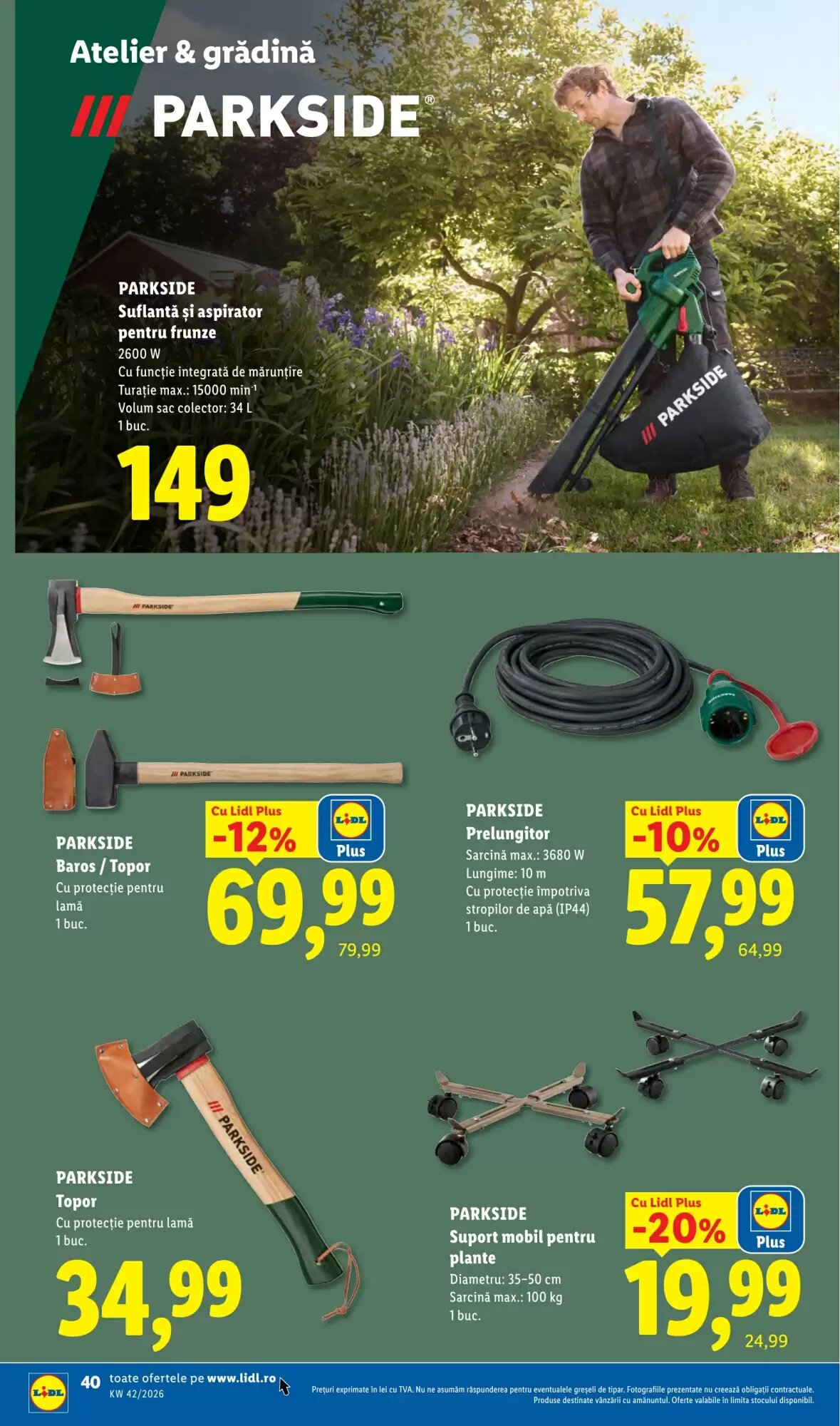 Catalogul cu oferte Lidl valabil de la 12.10.2026 - Pagina 40.