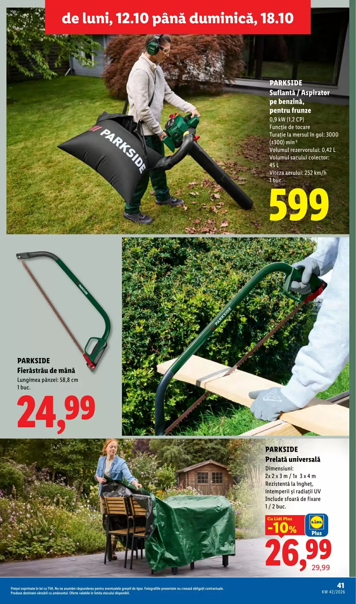 Catalogul cu oferte Lidl valabil de la 12.10.2026 - Pagina 41.