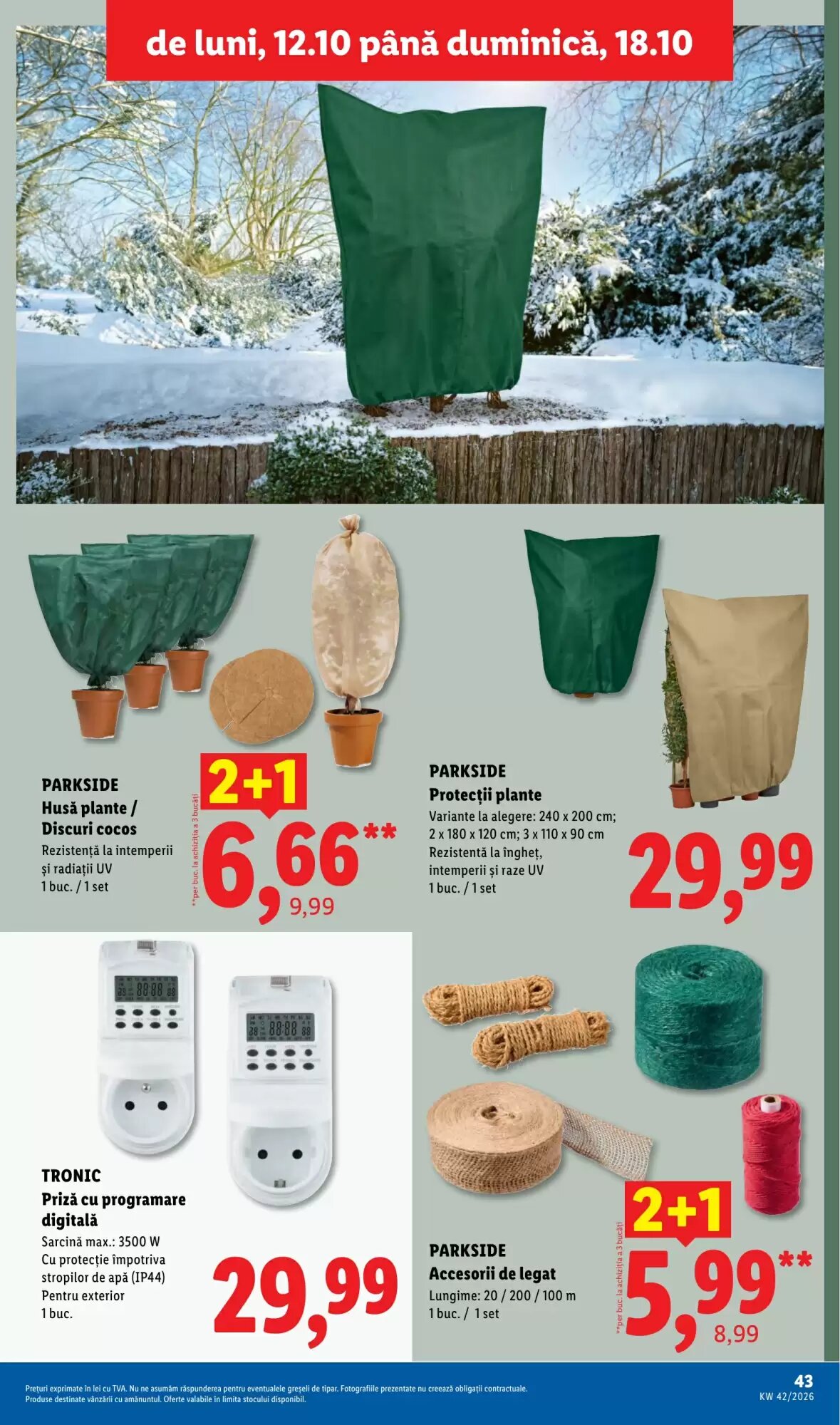 Catalogul cu oferte Lidl valabil de la 12.10.2026 - Pagina 43.