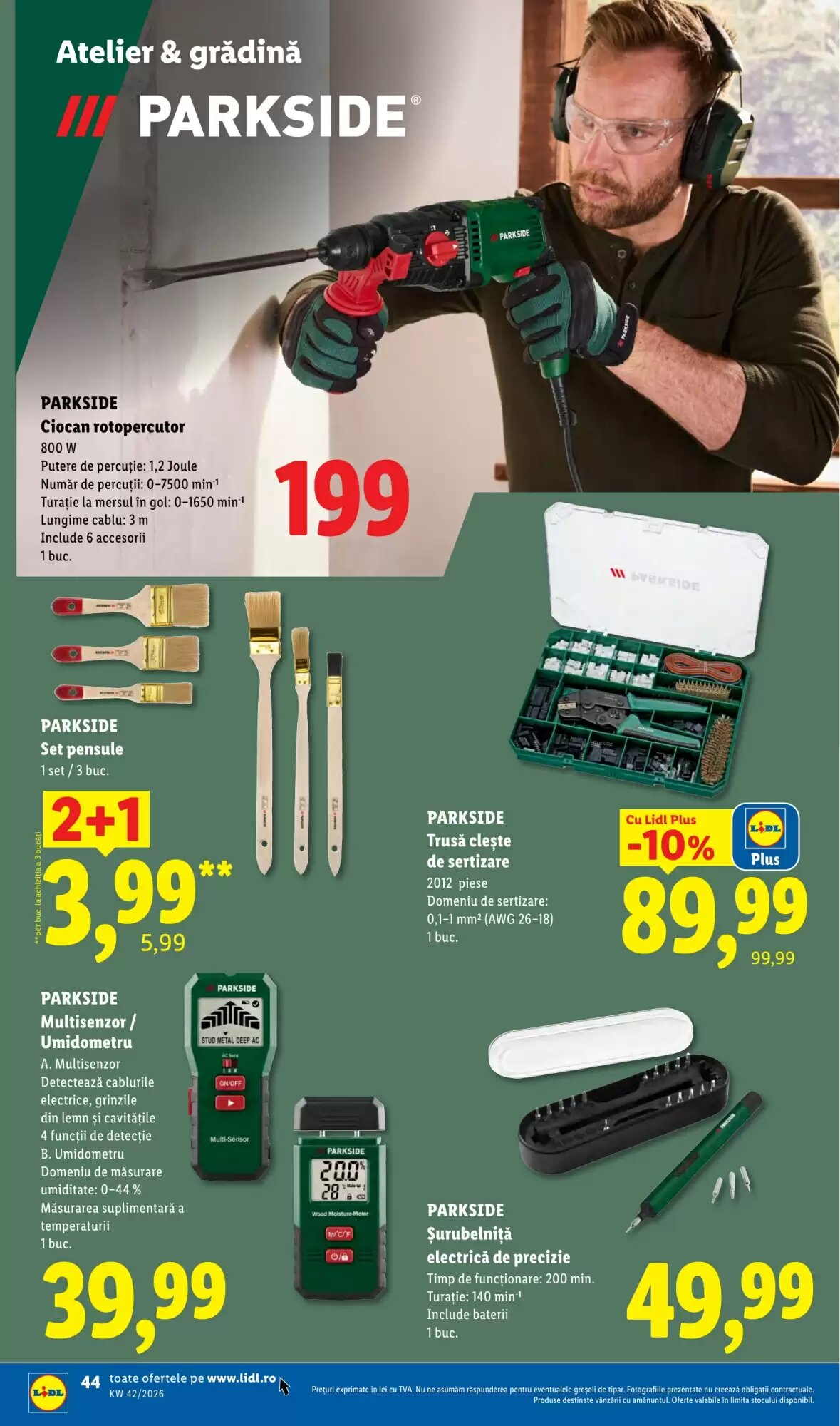 Catalogul cu oferte Lidl valabil de la 12.10.2026 - Pagina 44.